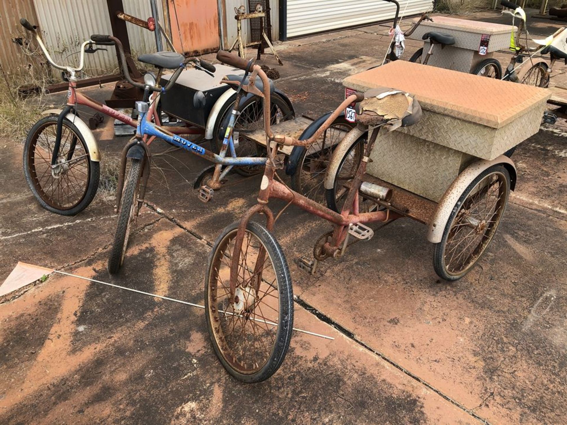 Lot Comprising of (3) Worksman Tricycles (Location: Learning Center)