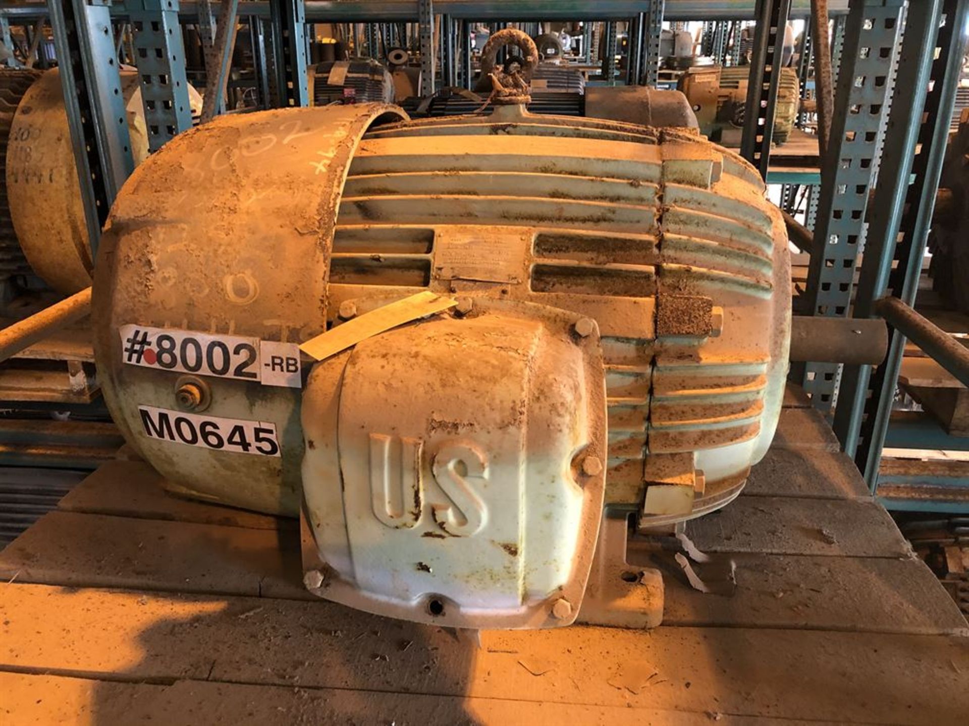 US ELECTRIC MOTORS 125 HP Electric Motor (Location: Motor Warehouse)