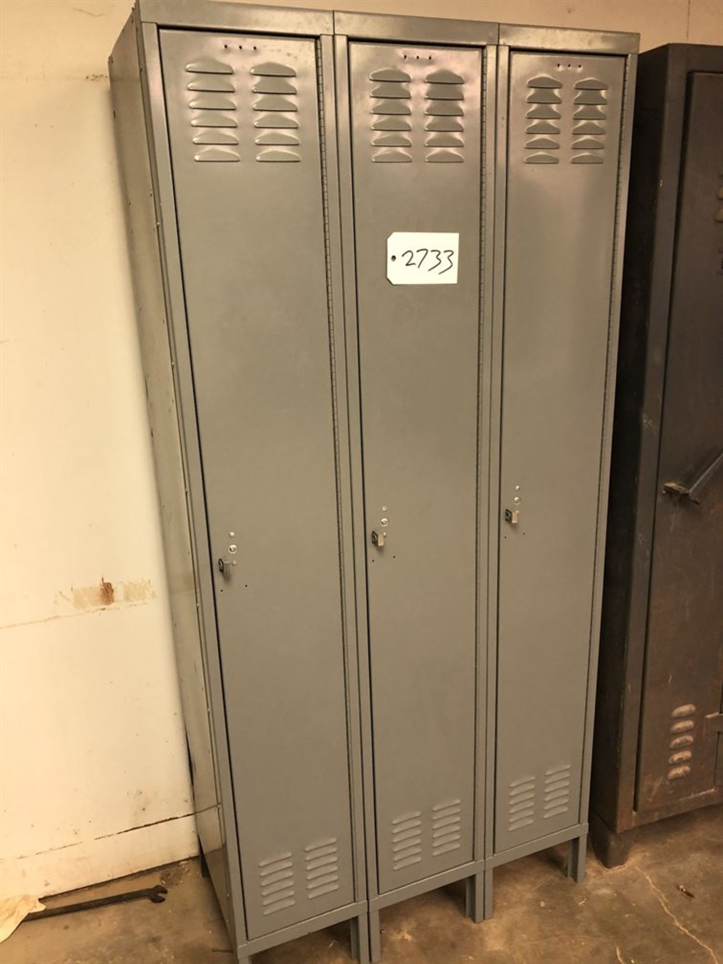 3-Door Section of Lockers (Location: 55B)