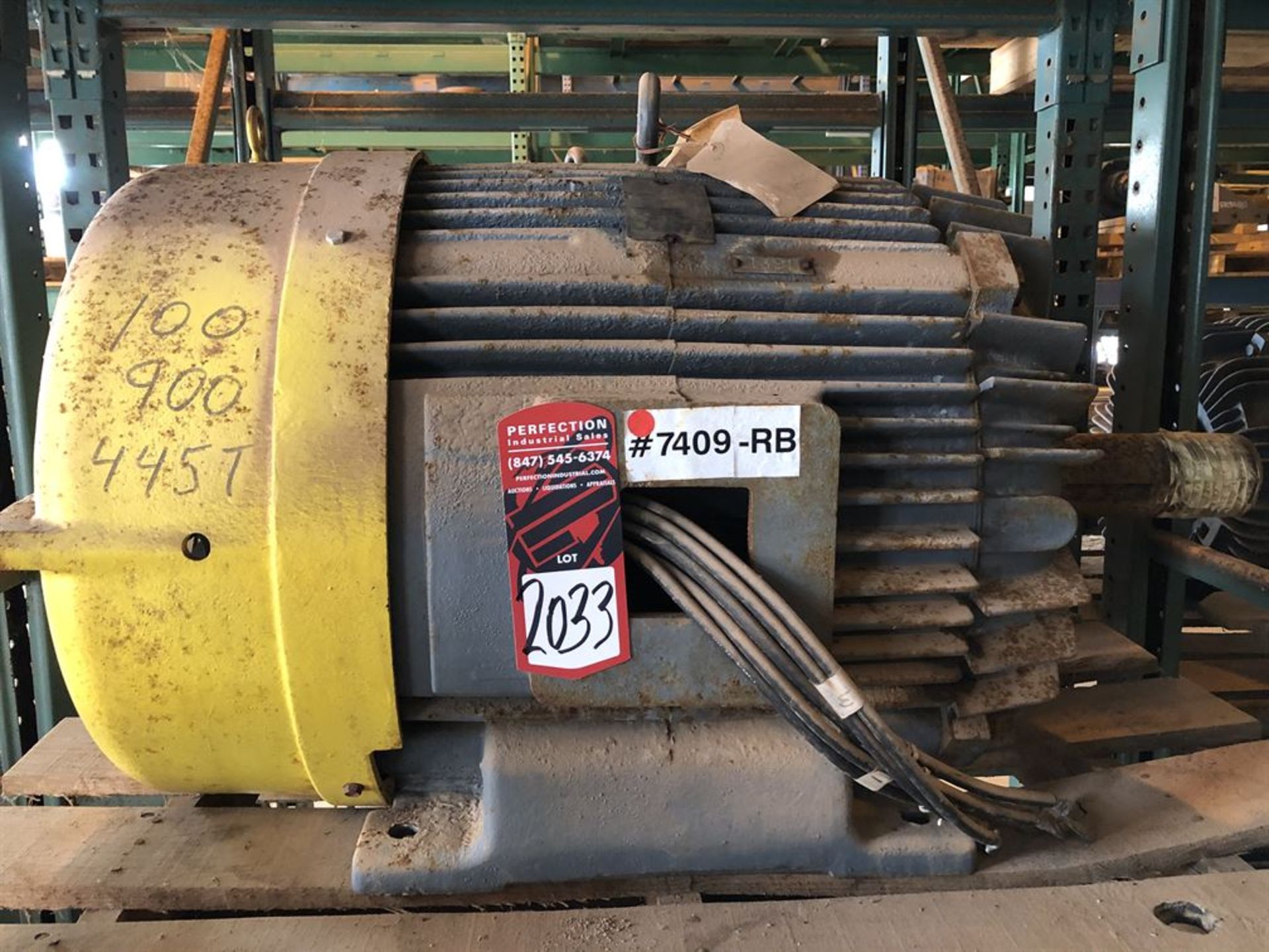 LOUIS ALLIS 100 HP Electric Motor (Location: Motor Warehouse)