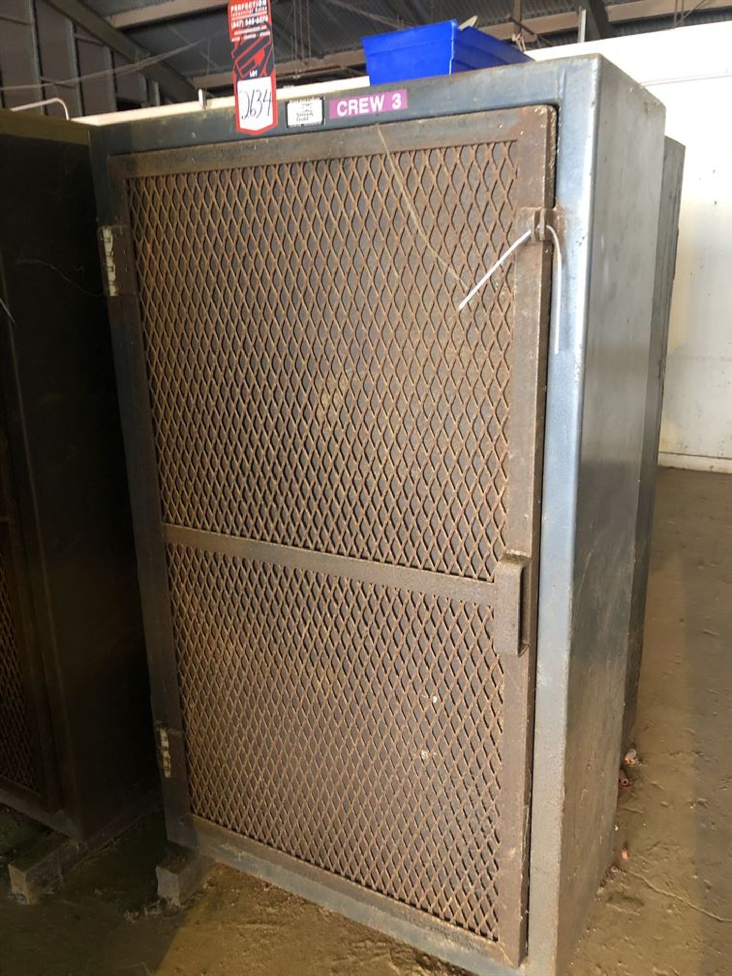 STRONG HOLD Heavy Duty Shop Cabinet (Location: R-45 Area 3 Maintenance)