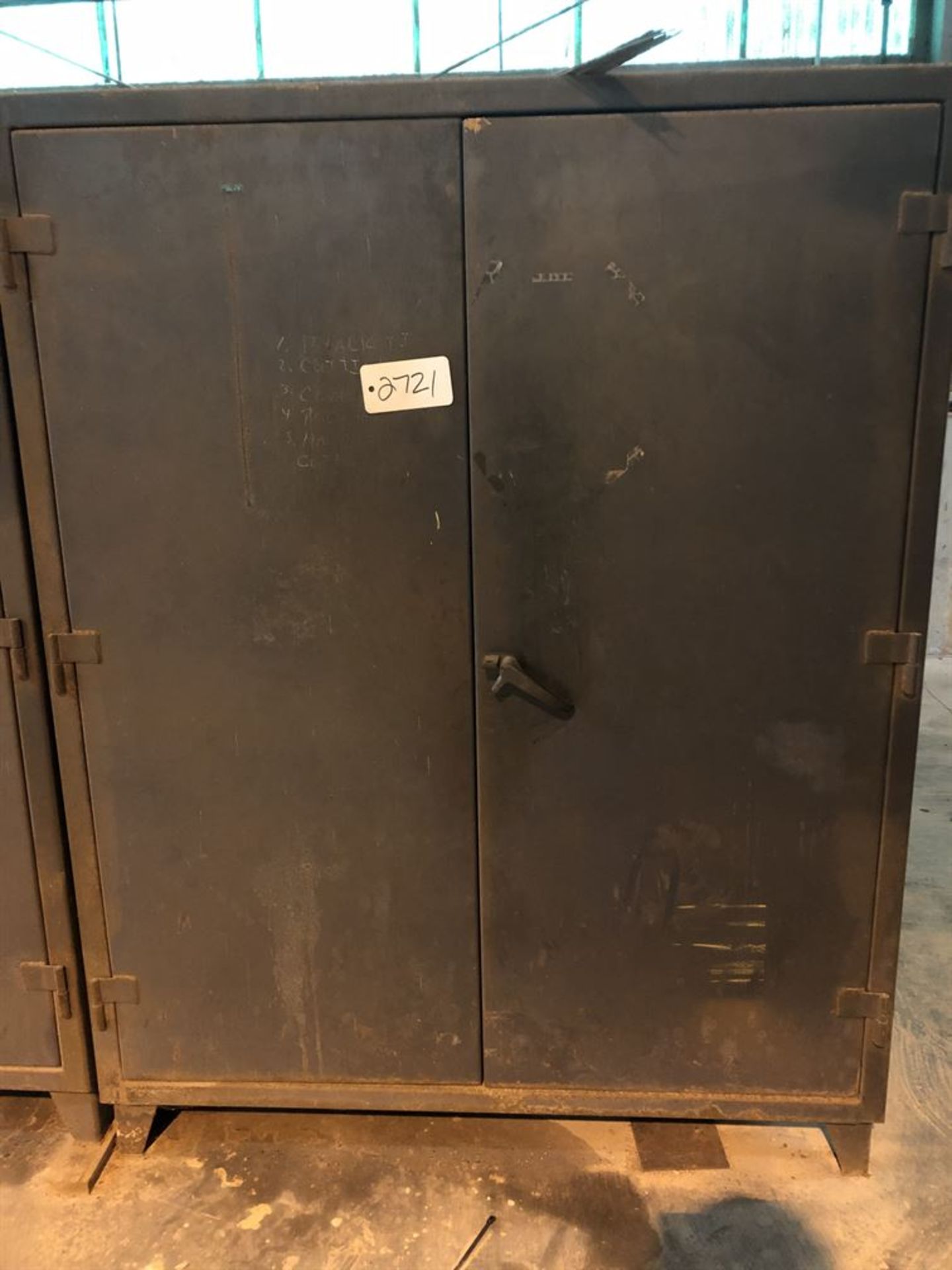 STRONG HOLD Heavy Duty Shop Cabinet, w/ Contents (Location: 55B)