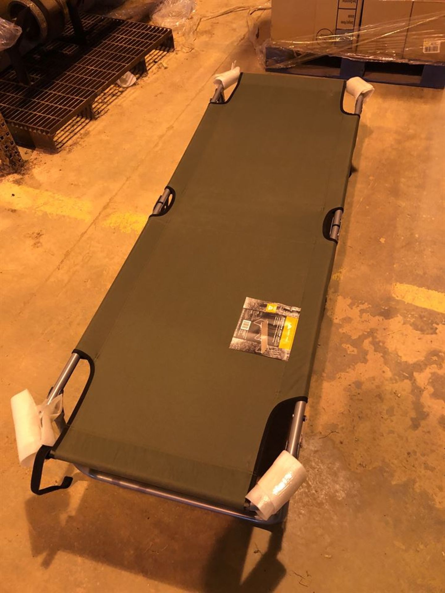 Lot Comprised of (8) OZARK TRAIL Aluminum Camping Cots (Location: Motor Warehouse)