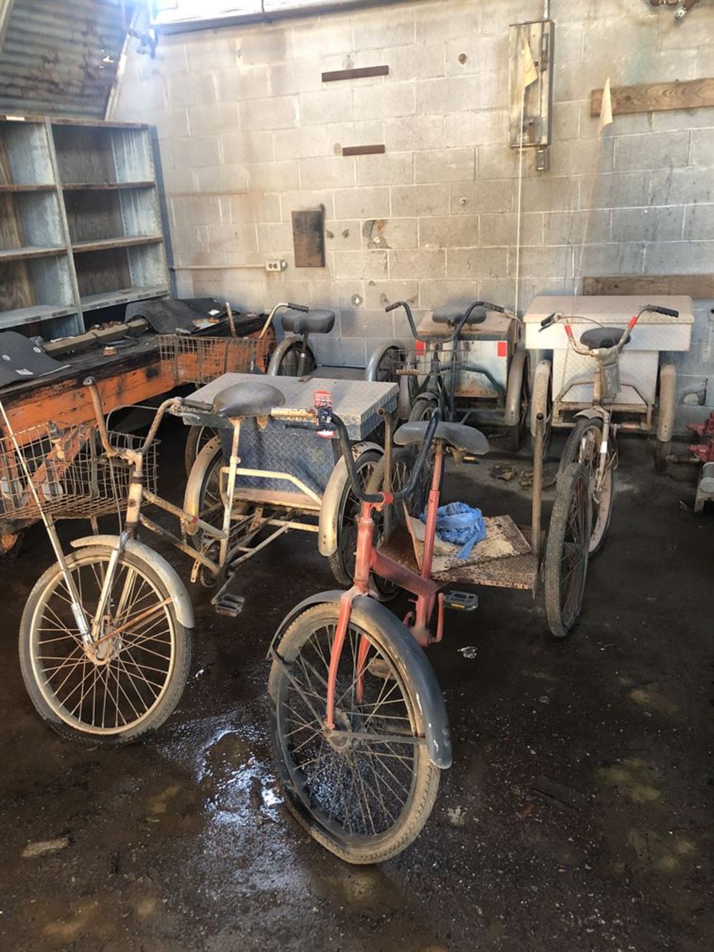 Lot Comprising of (5) Worksman Tricycles (Location: By Automotive (13-B))