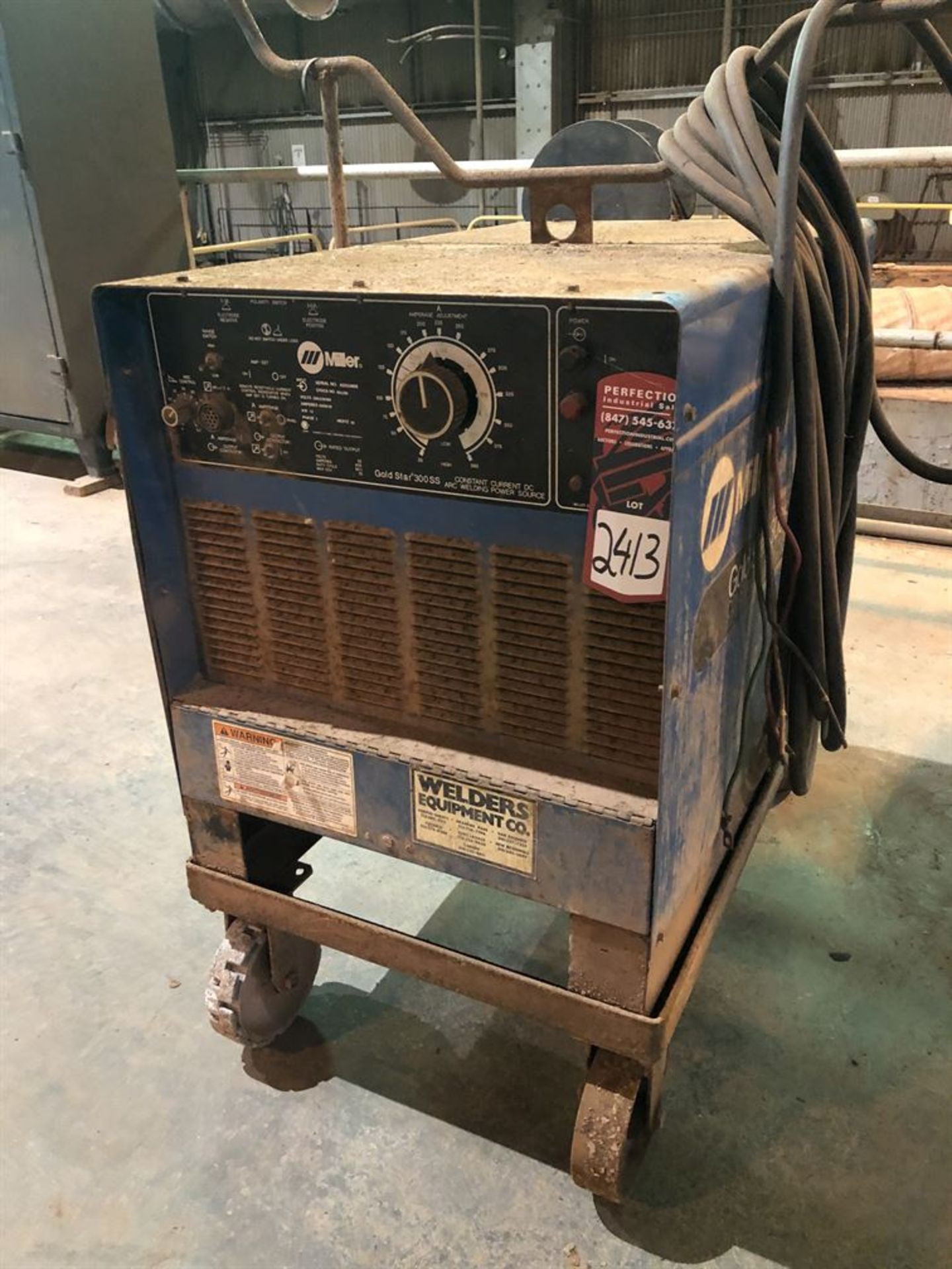 MILLER Goldstar 300SS Arc Welding Power Source (Location: Power House)