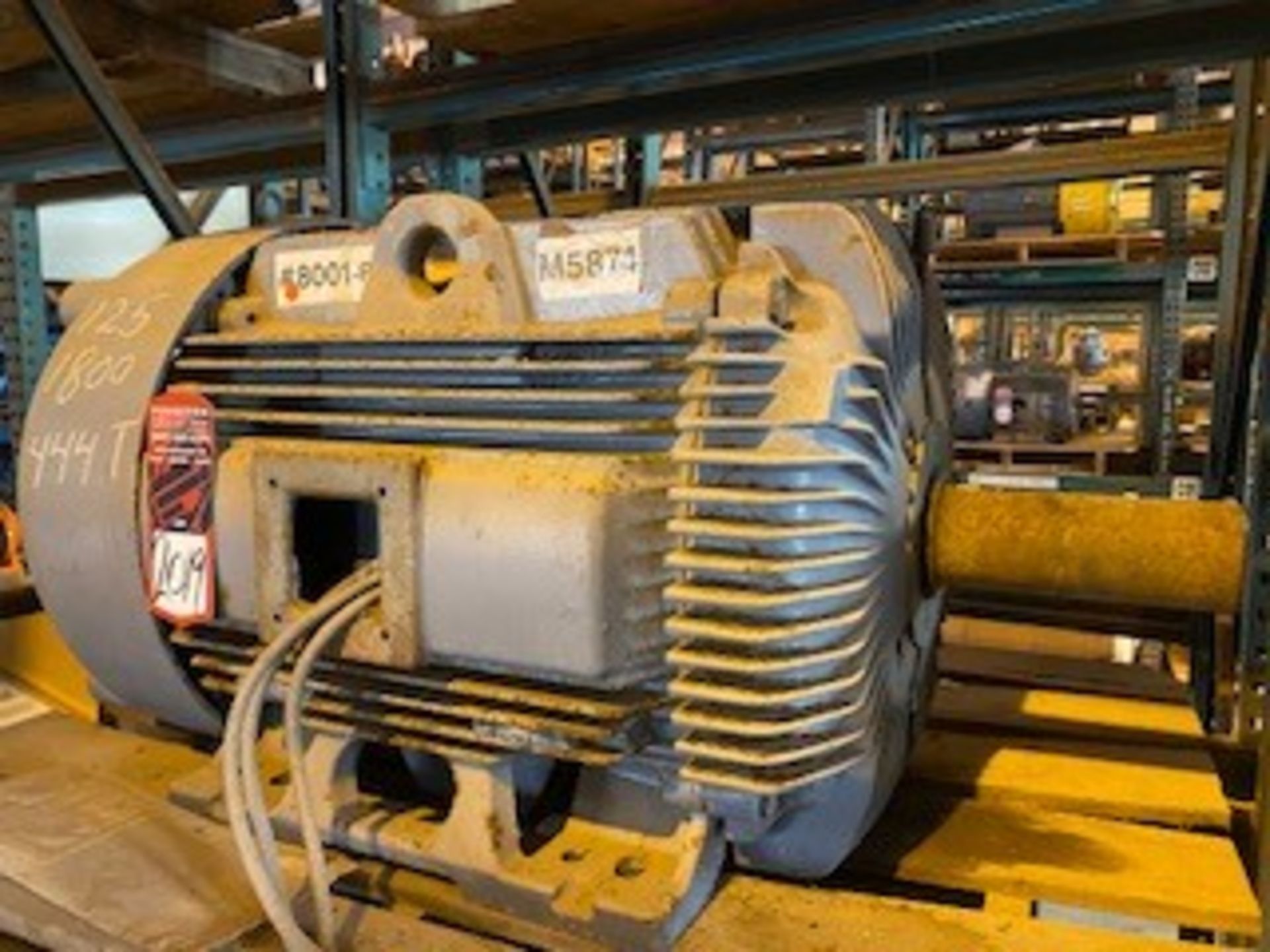 BALDOR 125 HP Electric Motor (Location: Motor Warehouse)