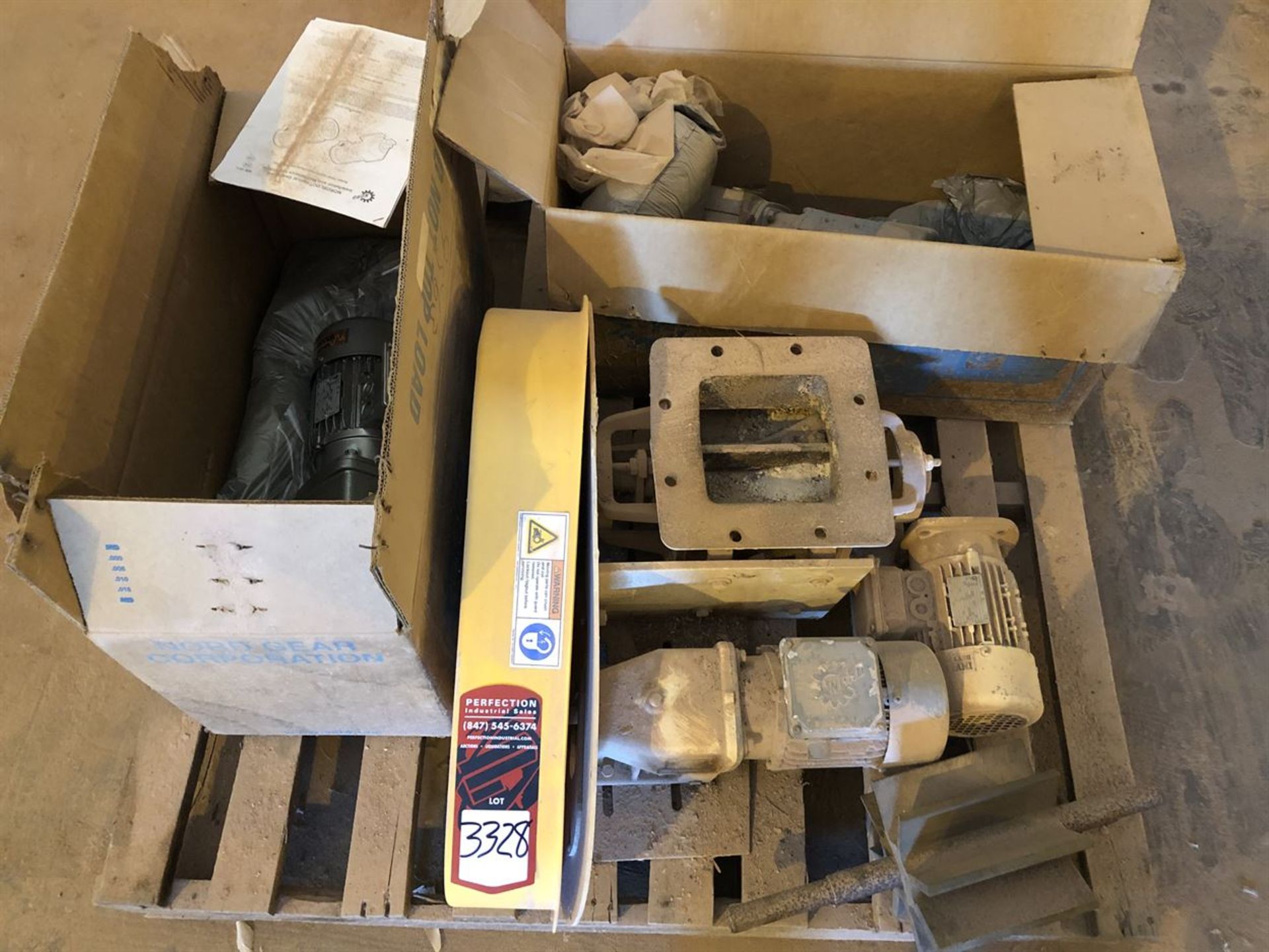Lot Comprising of (3) PRATER-STERLING Electric Motorized Rotary Valves (Location: Chemical