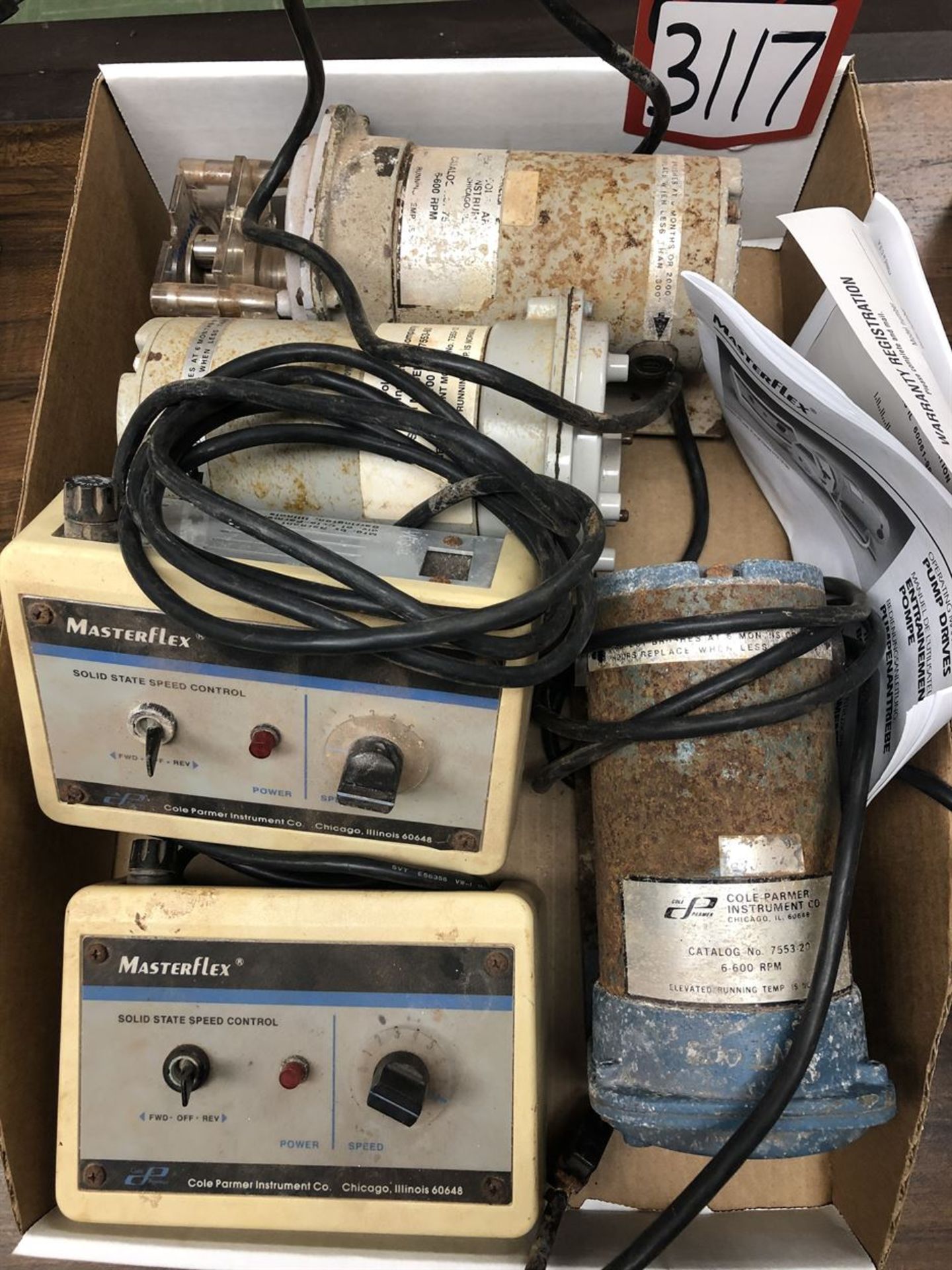 Lot of Pumps w/ Controls (Location: Metallurgical Lab)