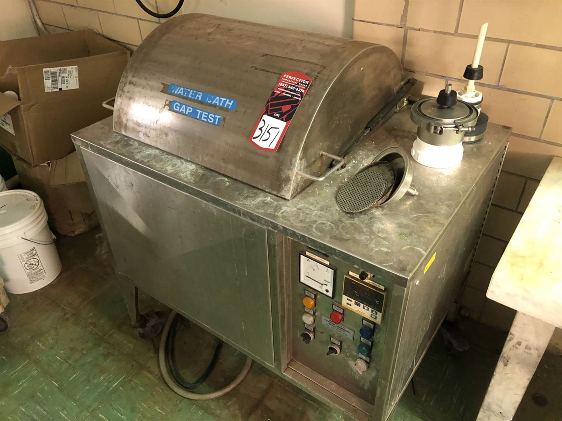THORNTON ENGINEERING Heated Washer System (Location: Metallurgical Lab)