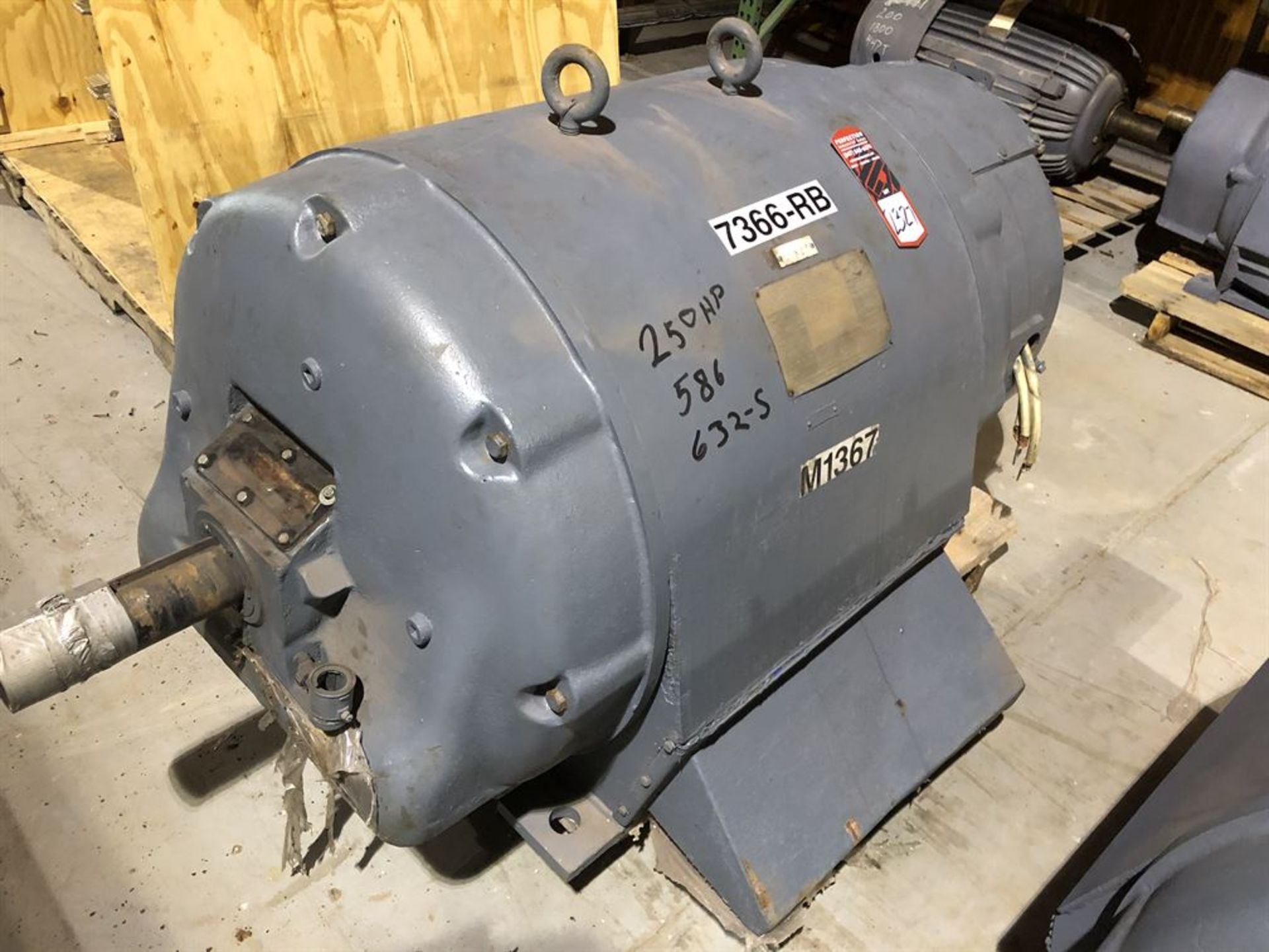 WESTINGHOUSE 250 HP Electric Motor (Location:Motor Building)