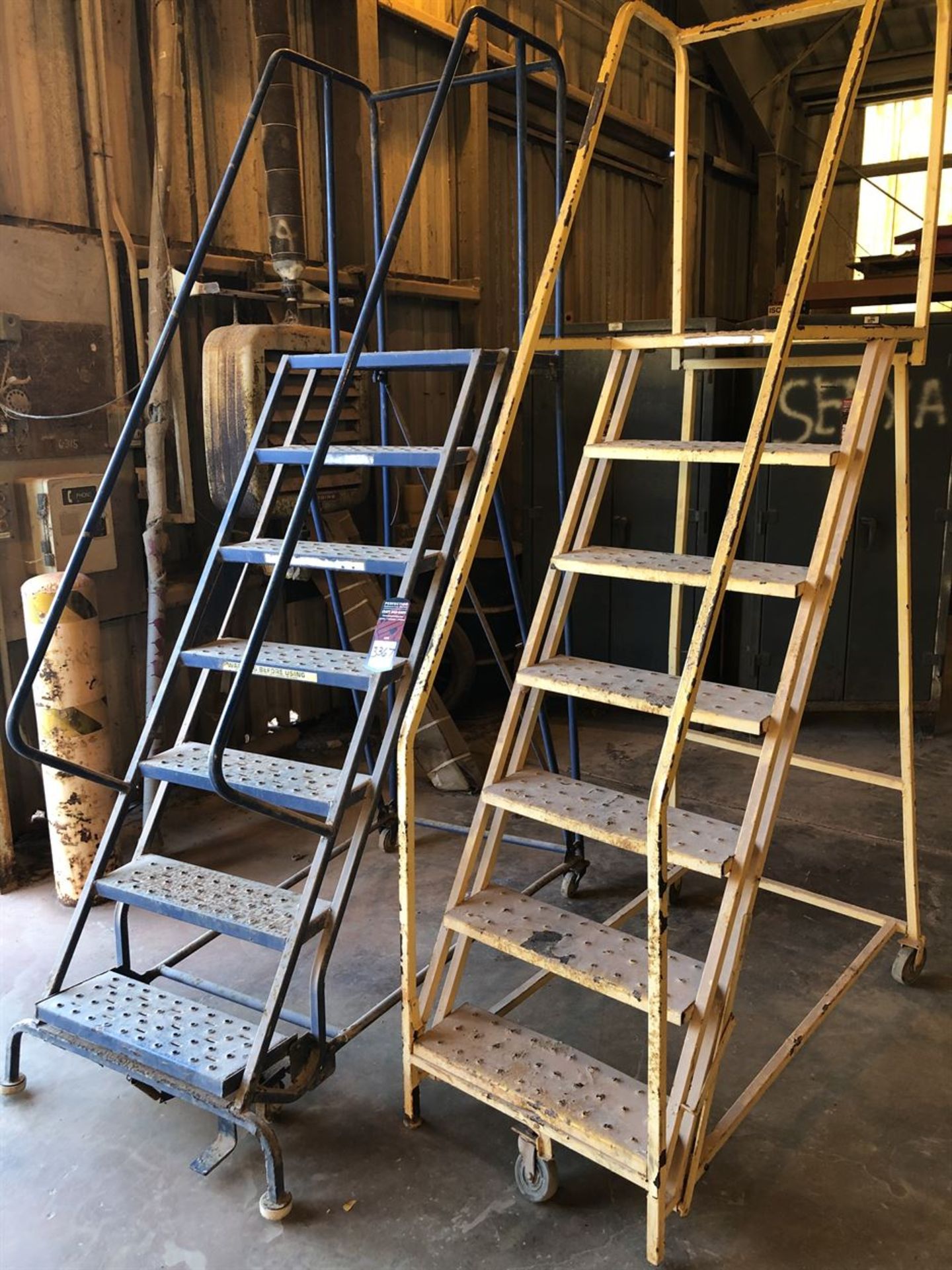 Lot Comprising of (2) 6-Step Safety Ladders (Location: Chemical Warehouse)