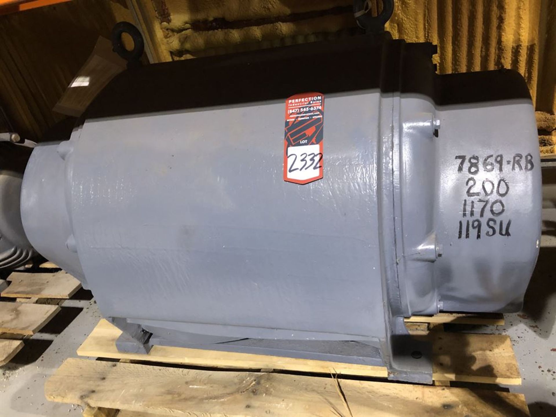 200 HP Electric Motor (Location: Motor Building)