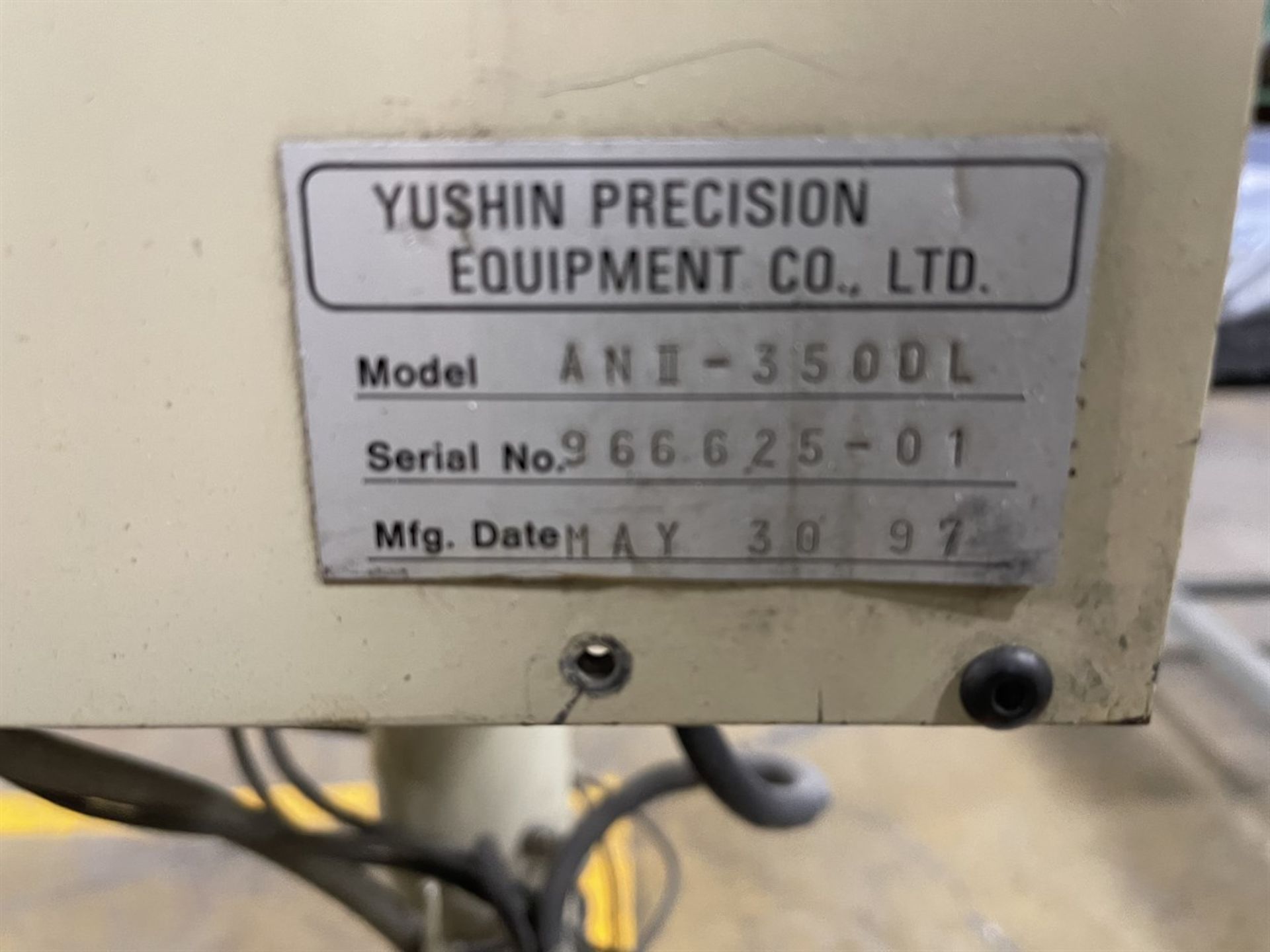 YUSHIN AIRLINER ANII-3500 Robot, s/n 966625-01, w/ Servo AN-3500 Control - Image 8 of 8