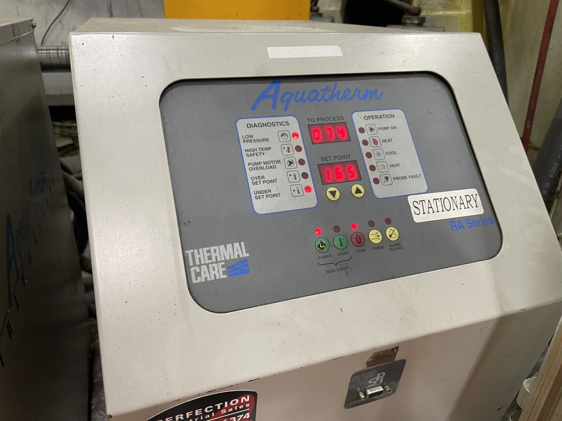 THERMAL CARE Aquatherm RA091004 Temperature Controller, s/n 51480020004 - Image 2 of 3