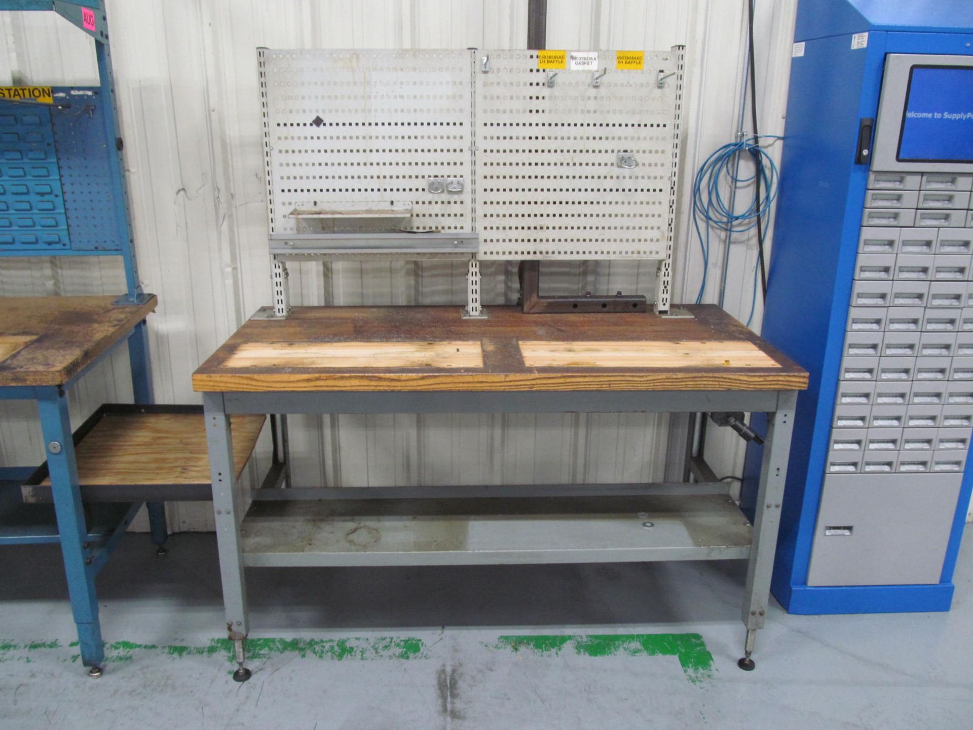 30" x 60" Wood Topped Work Bench