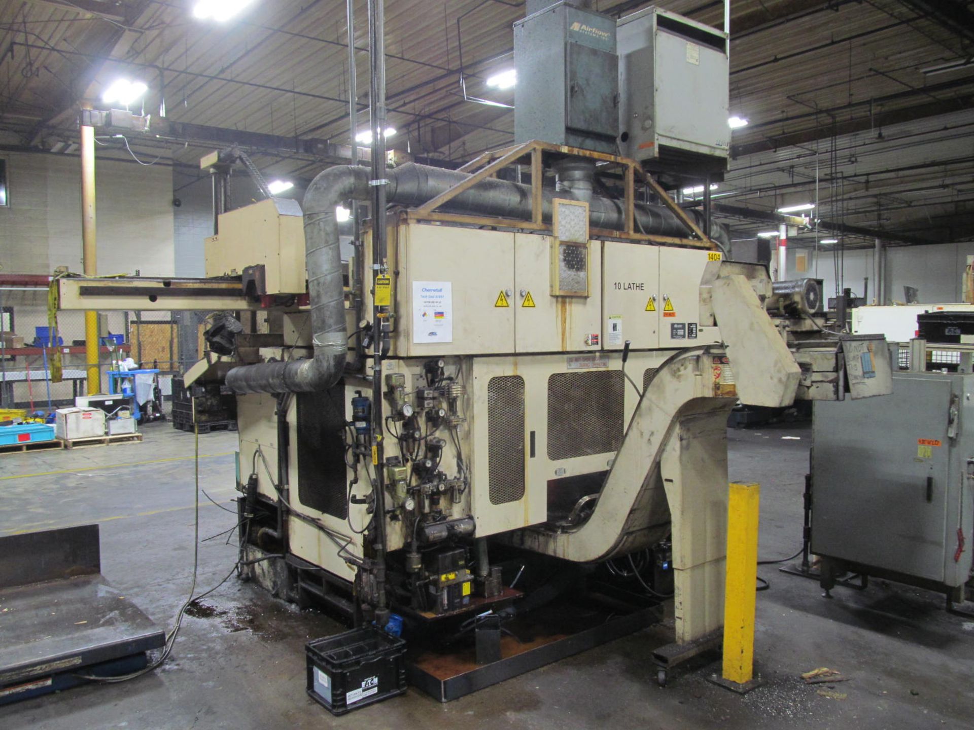 2000 MURATA MW200 MC9-442 4-Axis Turning Center, s/n 9KX9365660, w/ MAYFRAN Chip Conveyor - Image 2 of 6