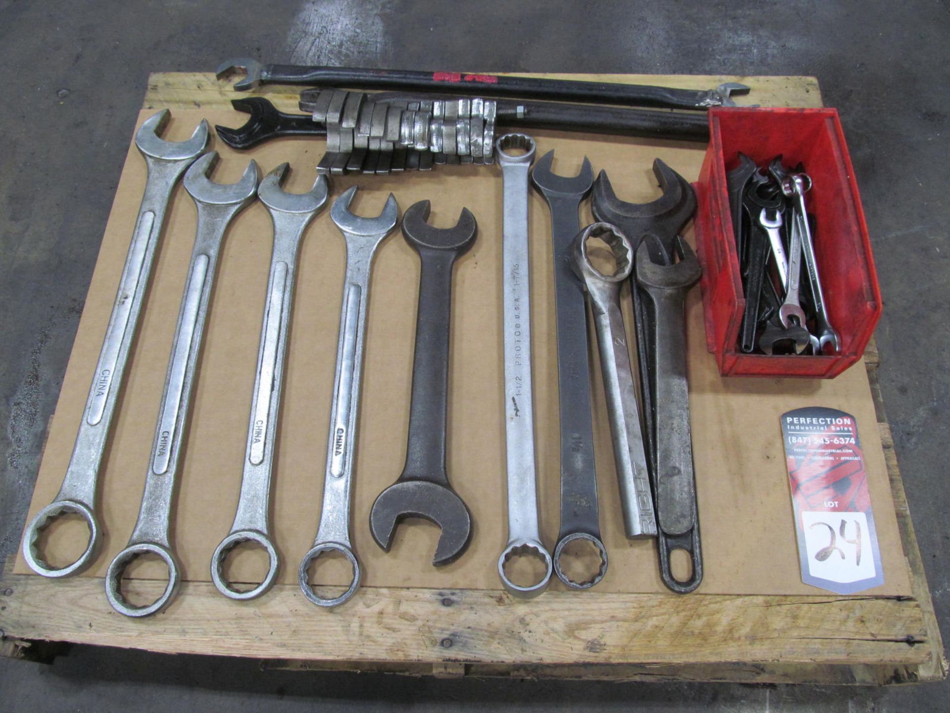 Lot of Assorted Wrenches