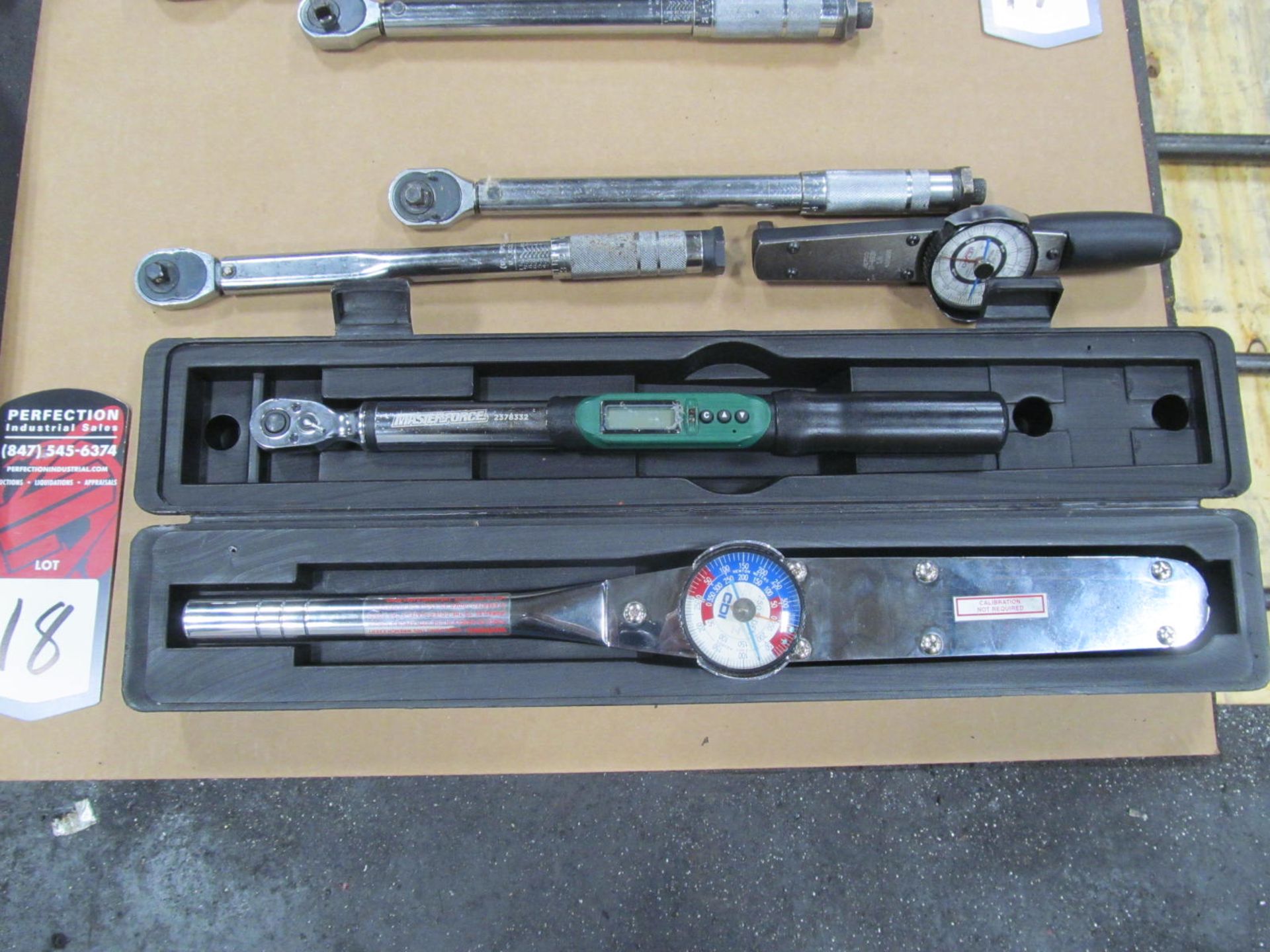 Lot of Assorted Torque Wrenches