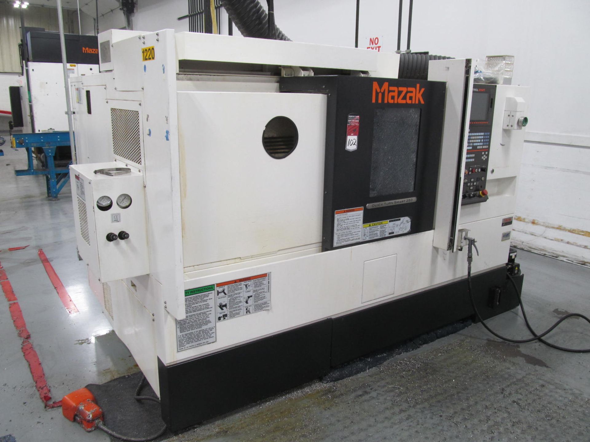 2014 MAZAK QUICK TURN SMART 250 Turning Center, s/n 255661 w/ MAZATROL Smart Control (No Tailstock)