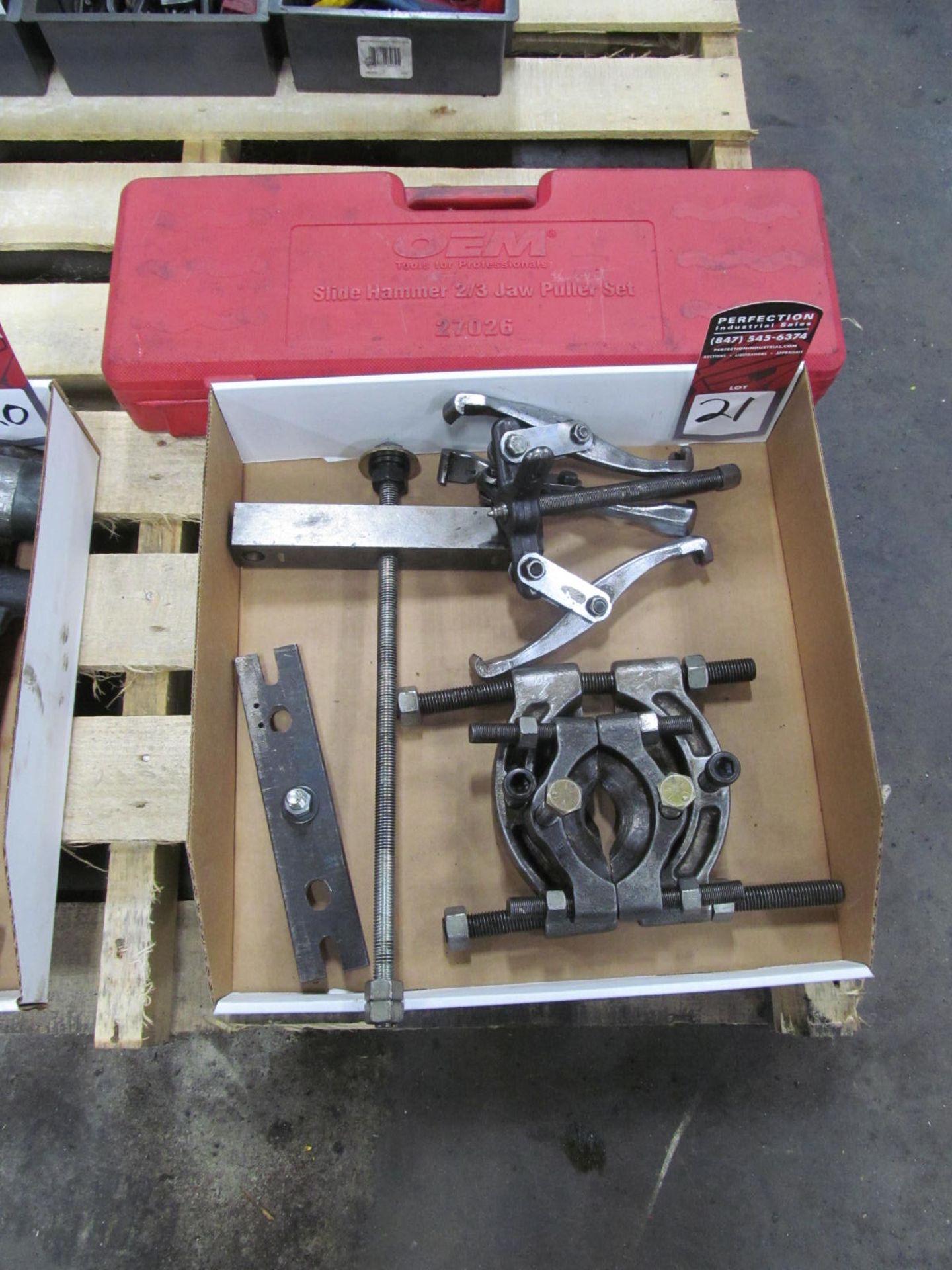 Gear Puller w/ Bearing Splitters