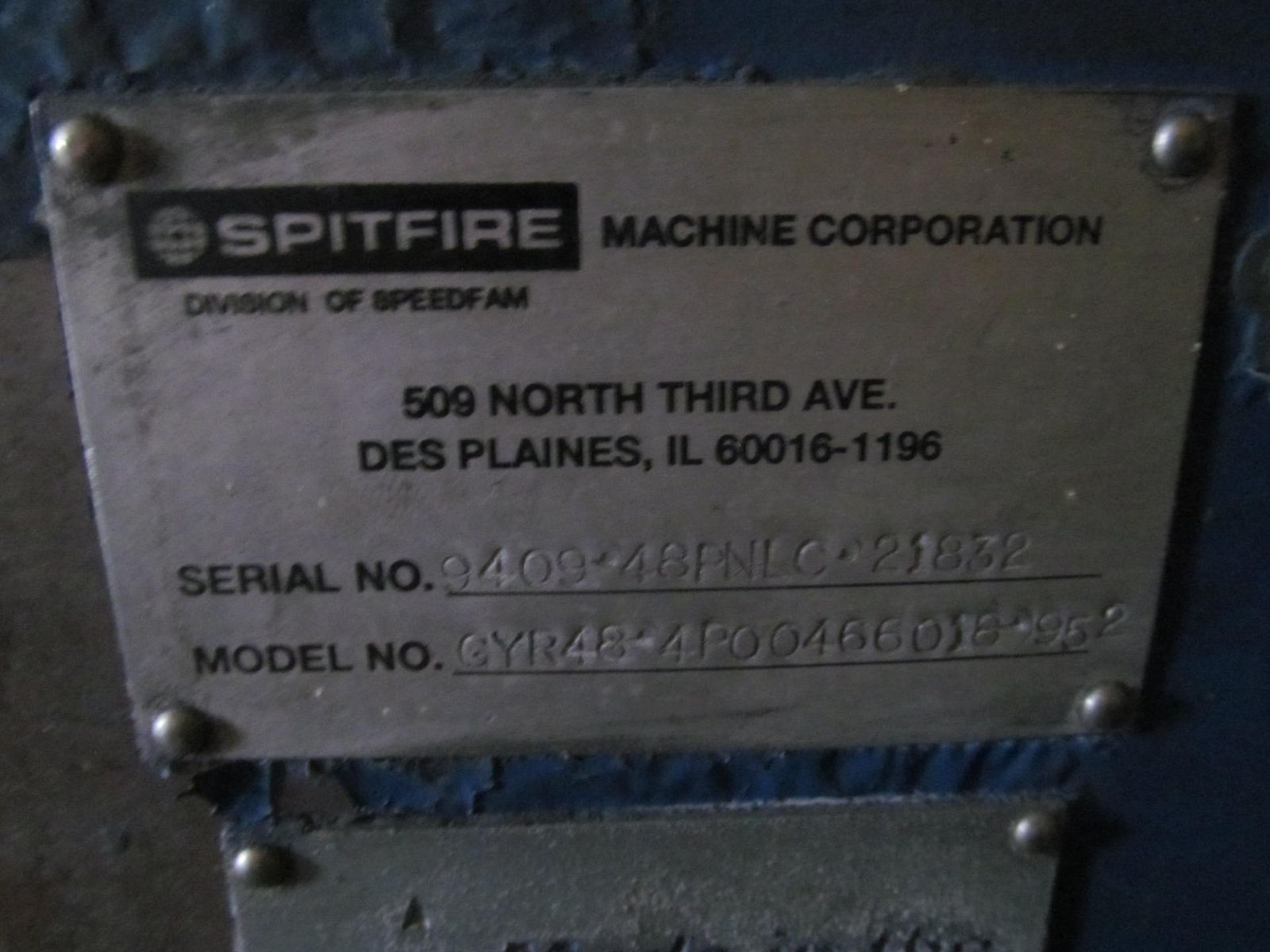 SPEEDFAM Spitfire GYR48-4P00466018-952 Lapping Machine, s/n 9409-48PNLC-21832 - Image 4 of 4