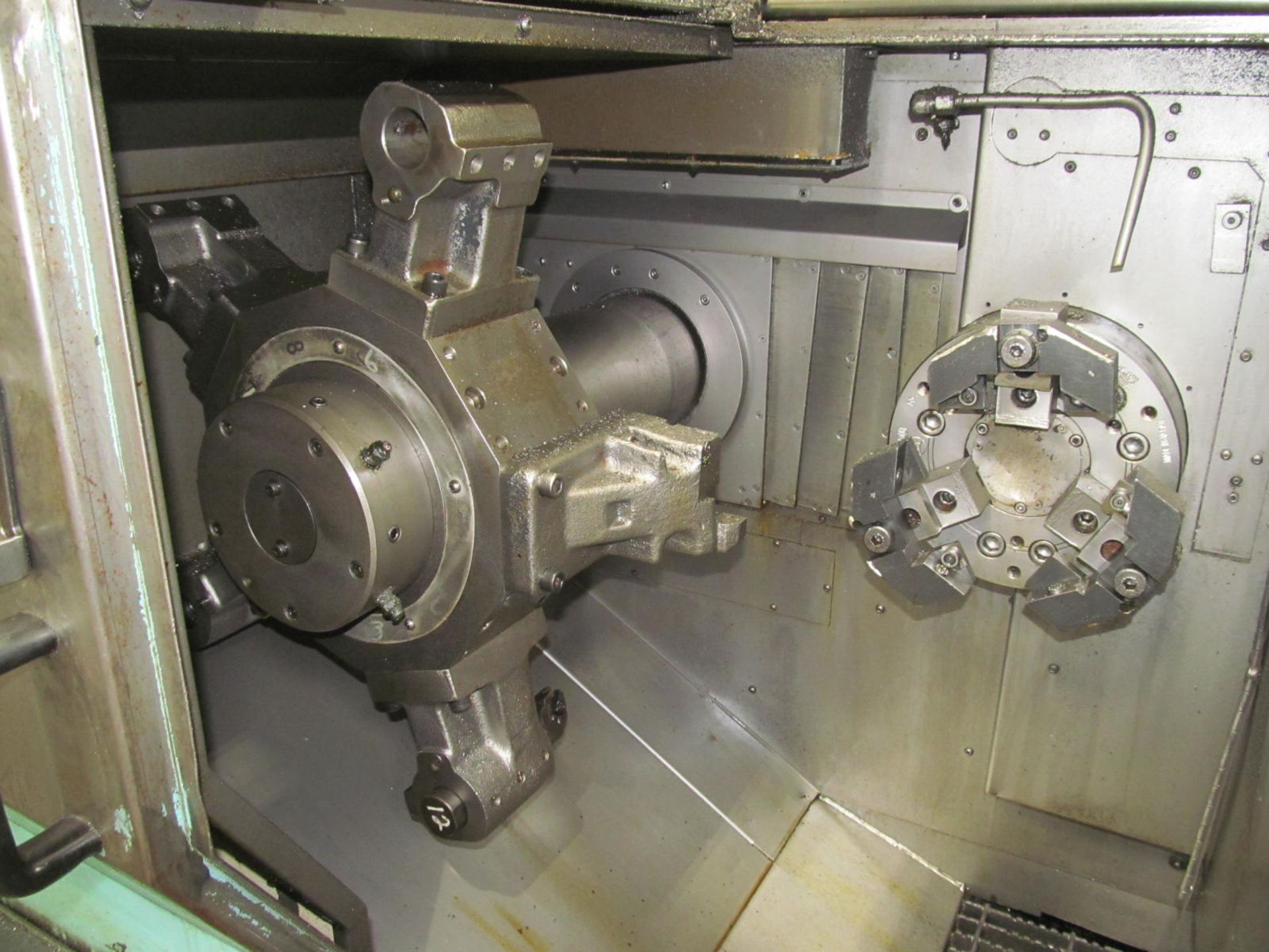 2000 MURATA MW200 MC9-442 4-Axis Turning Center, s/n 9KX9365660, w/ MAYFRAN Chip Conveyor - Image 3 of 6