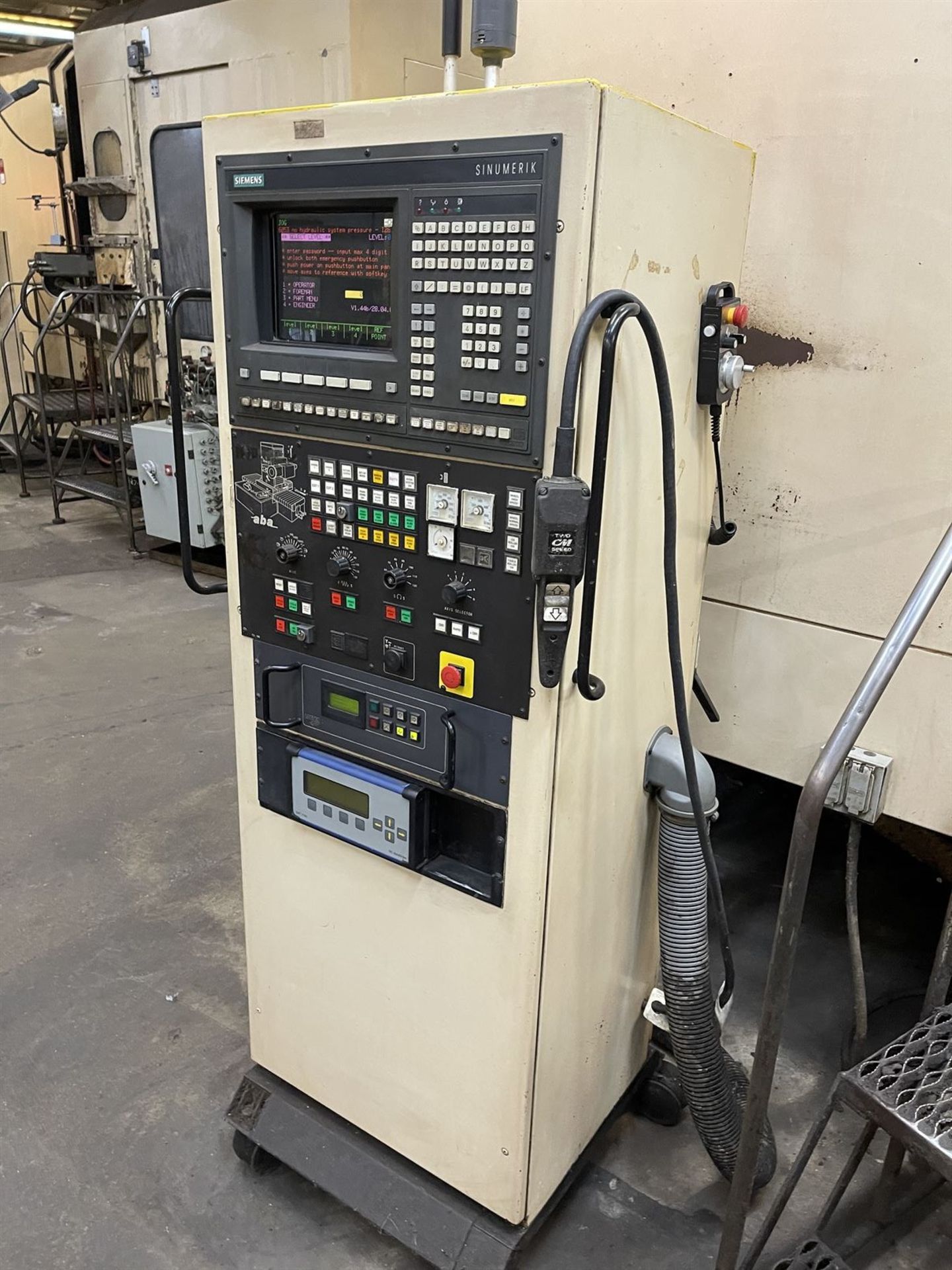 ABA PSM-1500S 4-Axis CNC Grinder, s/n 208717, Siemens Sinumerik 820G CNC Control, 30" Grinding Wheel - Image 7 of 16