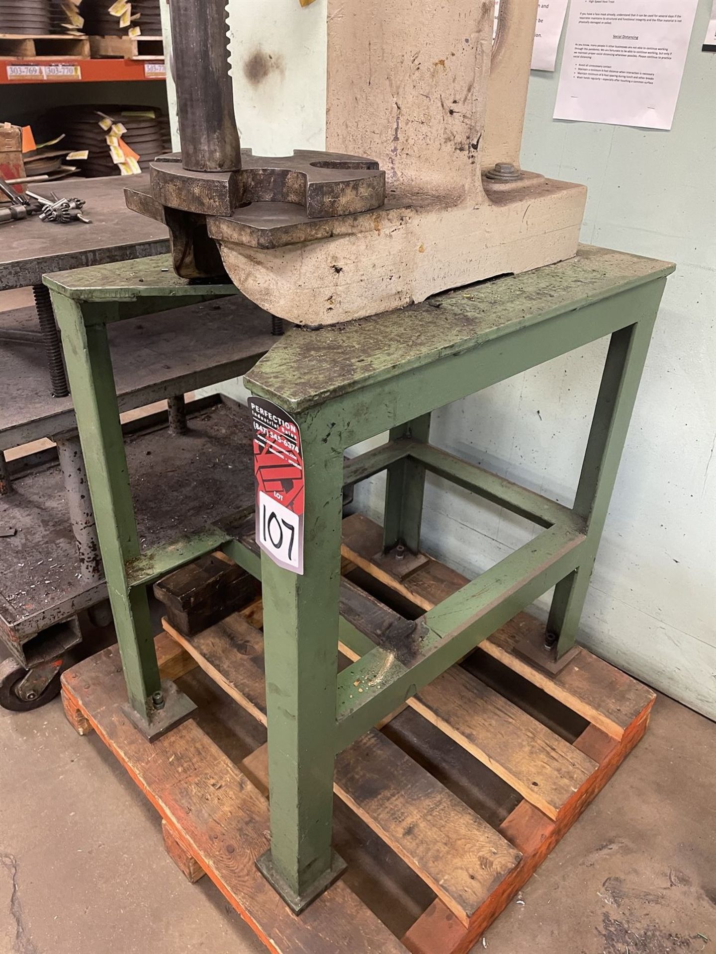 GREENERD Arbor Press, s/n 88A8159-3-3/4 - Bild 4 aus 5