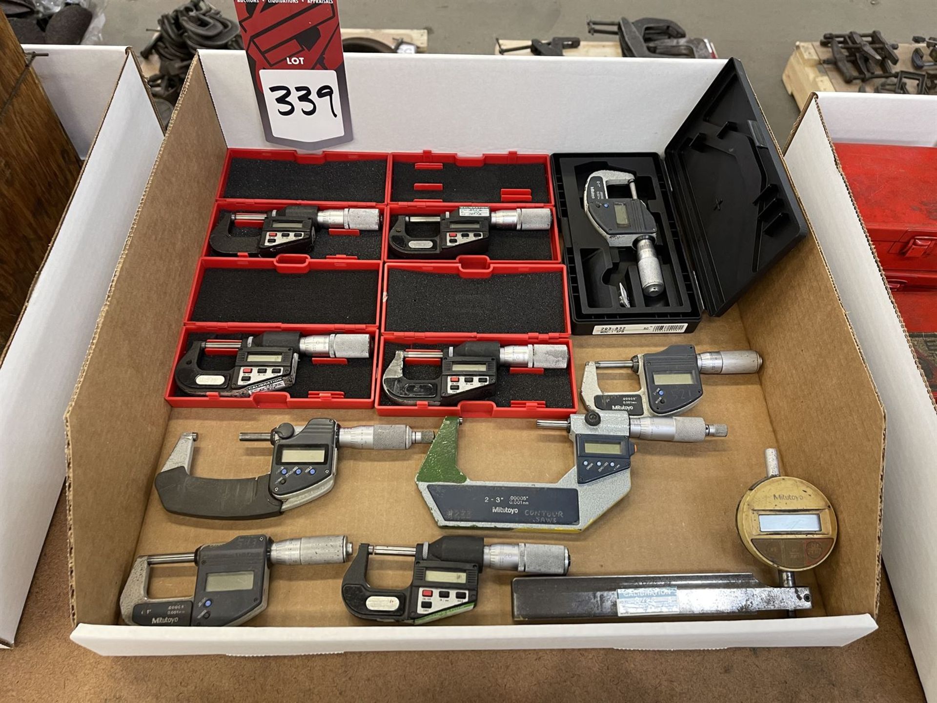 Lot of Assorted Digital Outside Micrometers