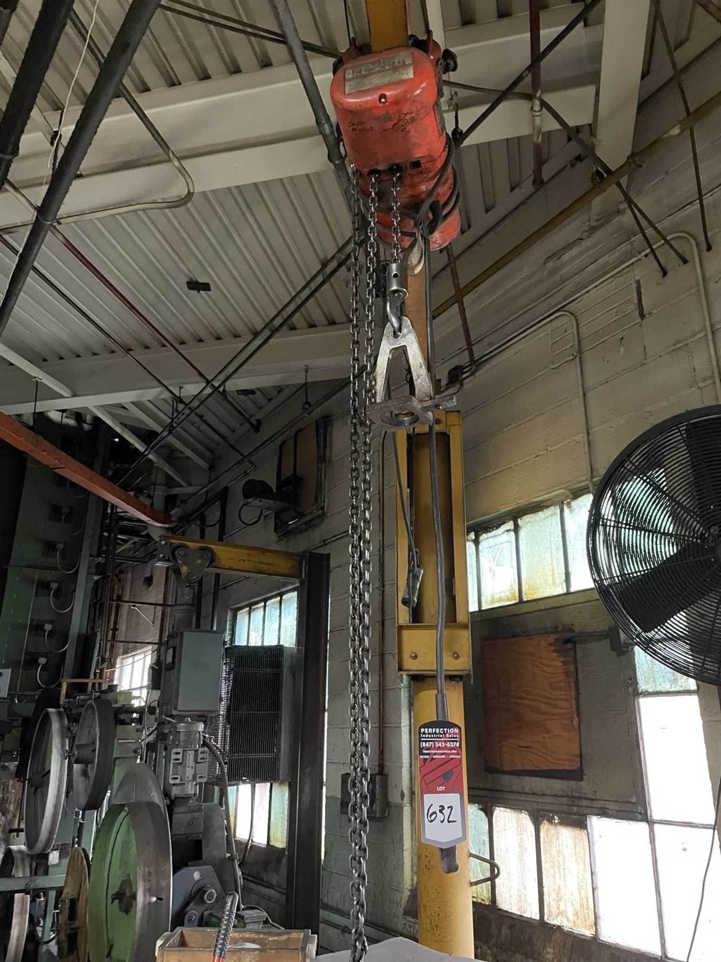 1/4 Ton Lodestar Hoist w/ Pendant Control