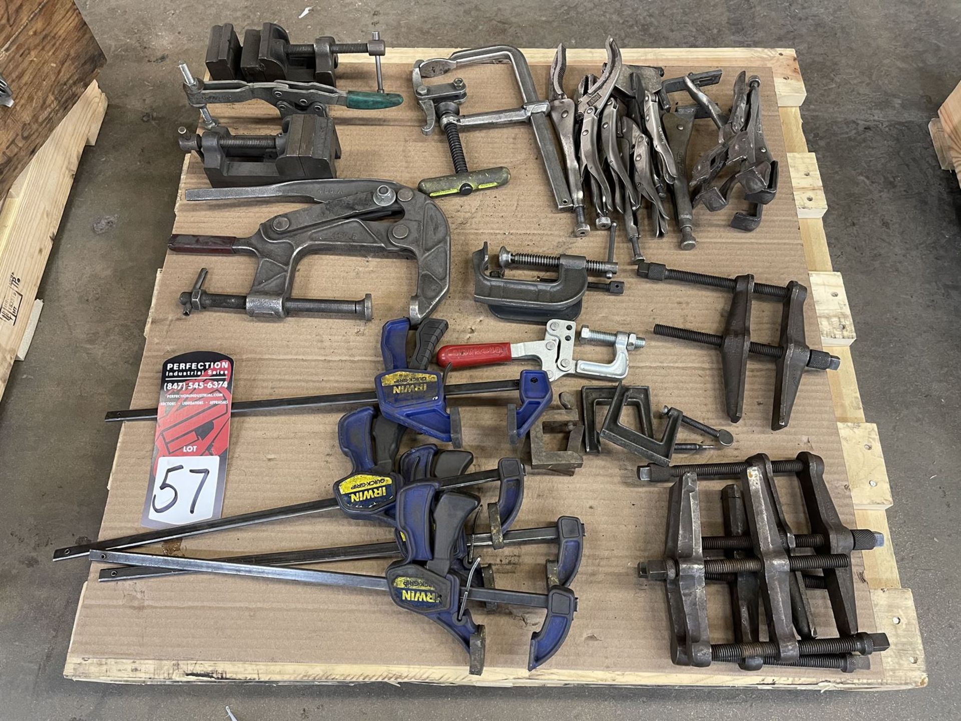 Lot of Assorted Clamps