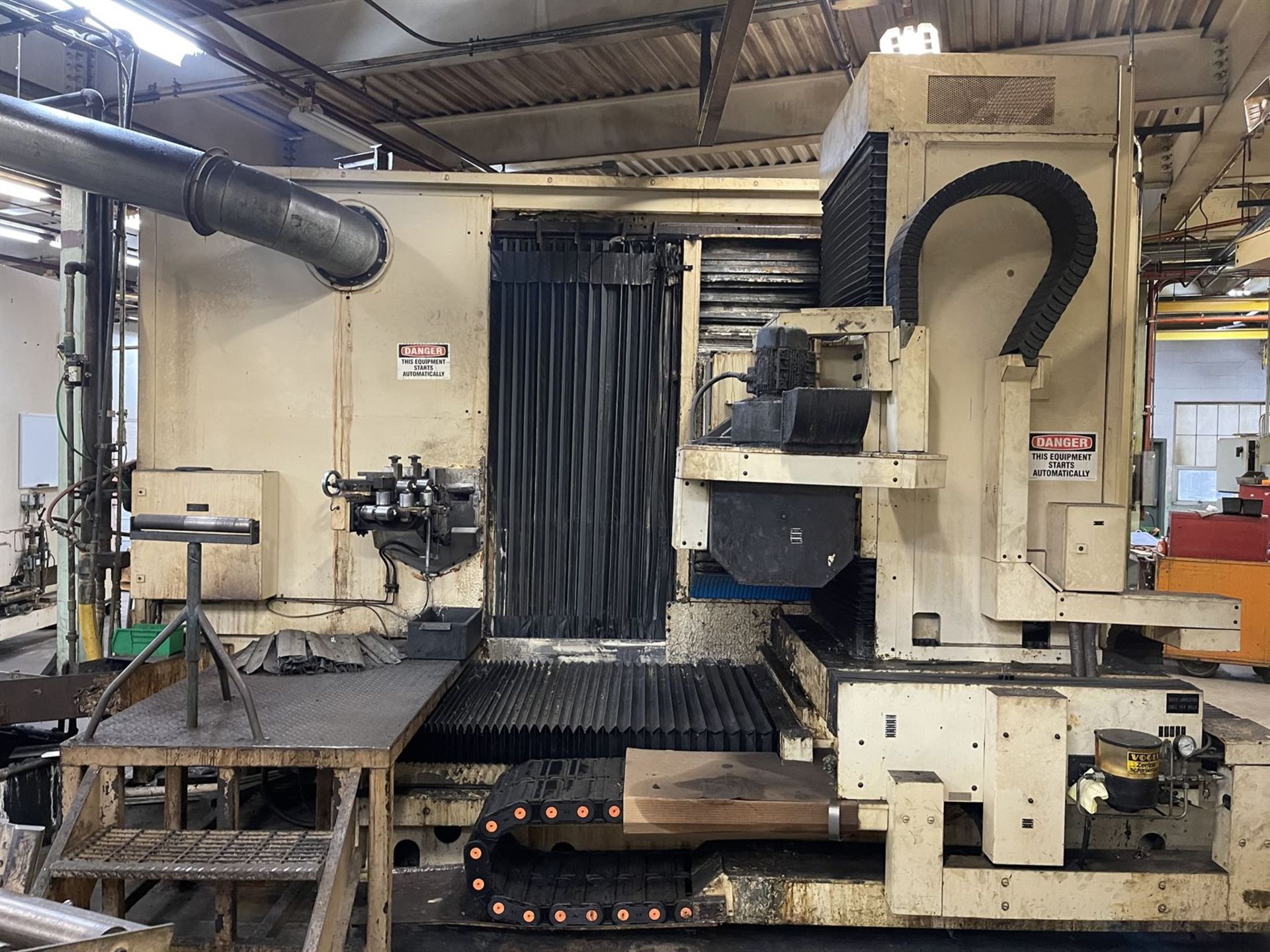 ABA PSM-1500S 4-Axis CNC Grinder, s/n 208635, Siemens Sinumerik 820G CNC Control, 30" Grinding Wheel - Image 9 of 17