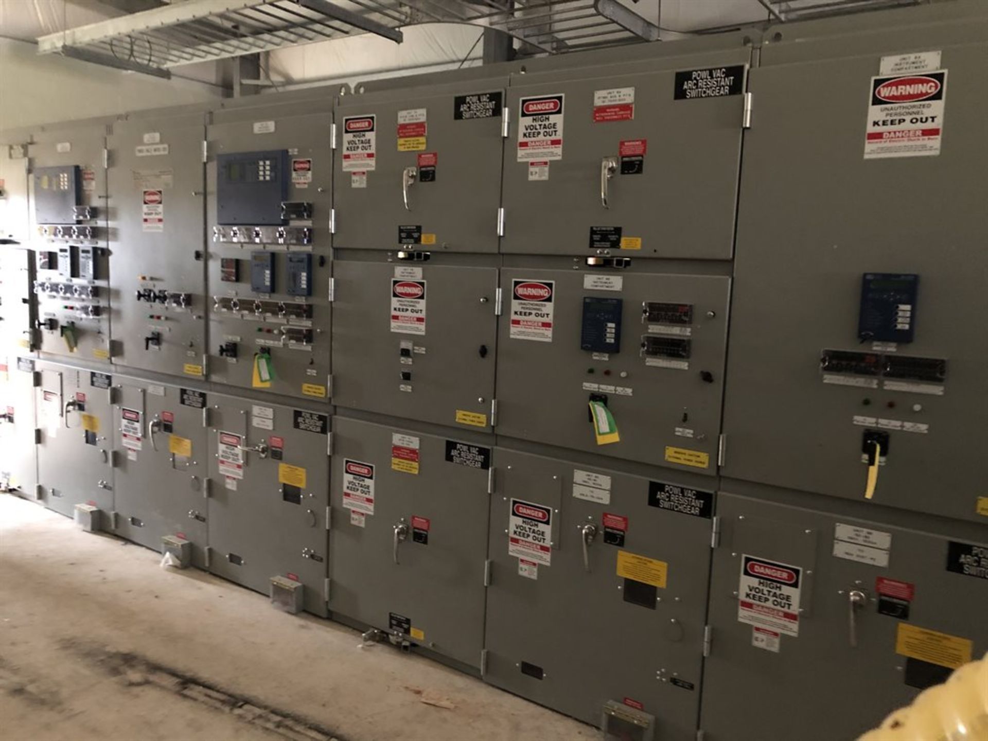 POWELL PowlVac-AR Arc Resistant MV Metal-Clad High Voltage (Motor Control Center) Switchgear,