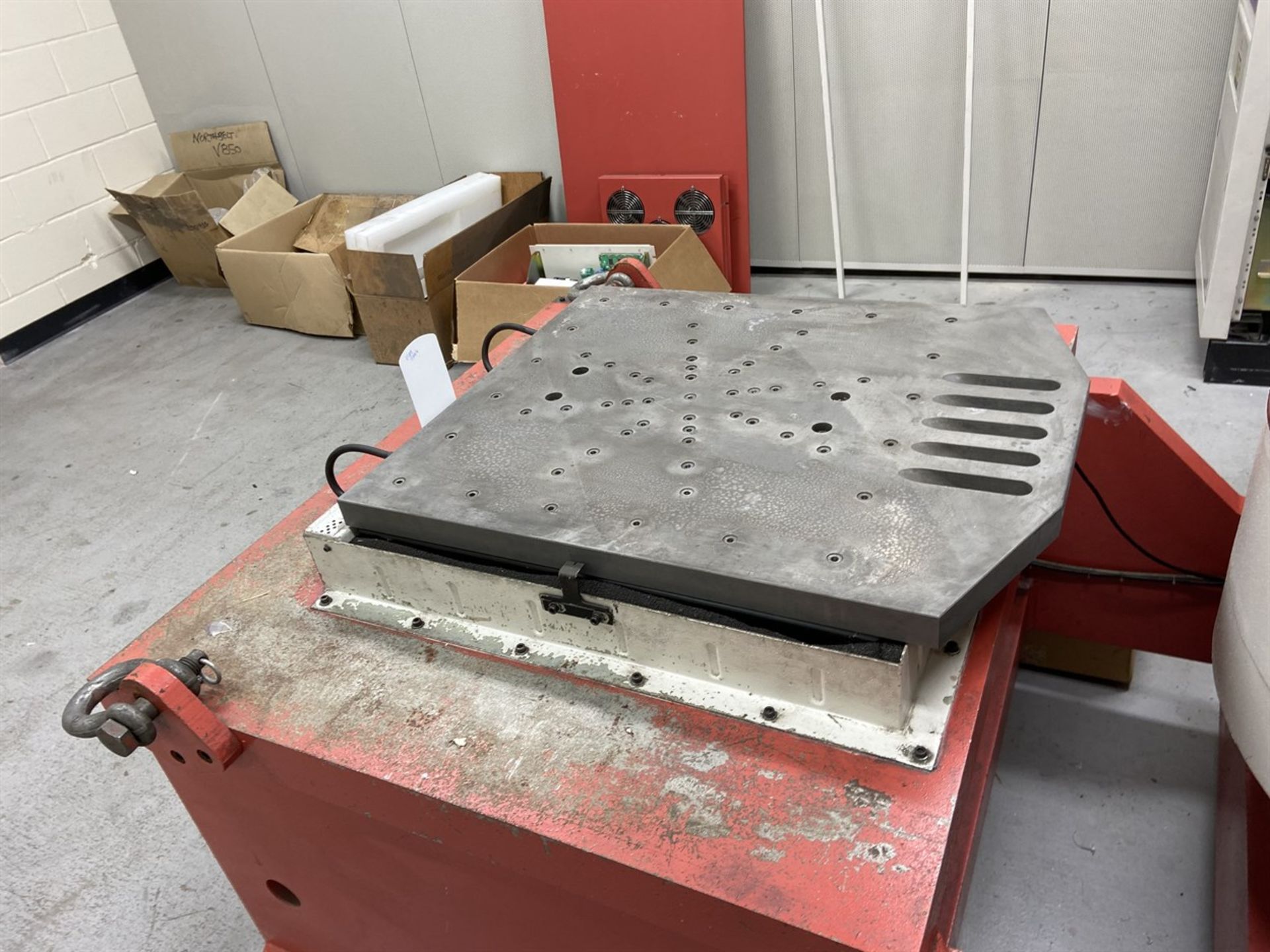 LDS Vibration Table with Isolation Control, Slip Table Control, 23.5" x 28" Platen, 12" Diameter - Image 3 of 19