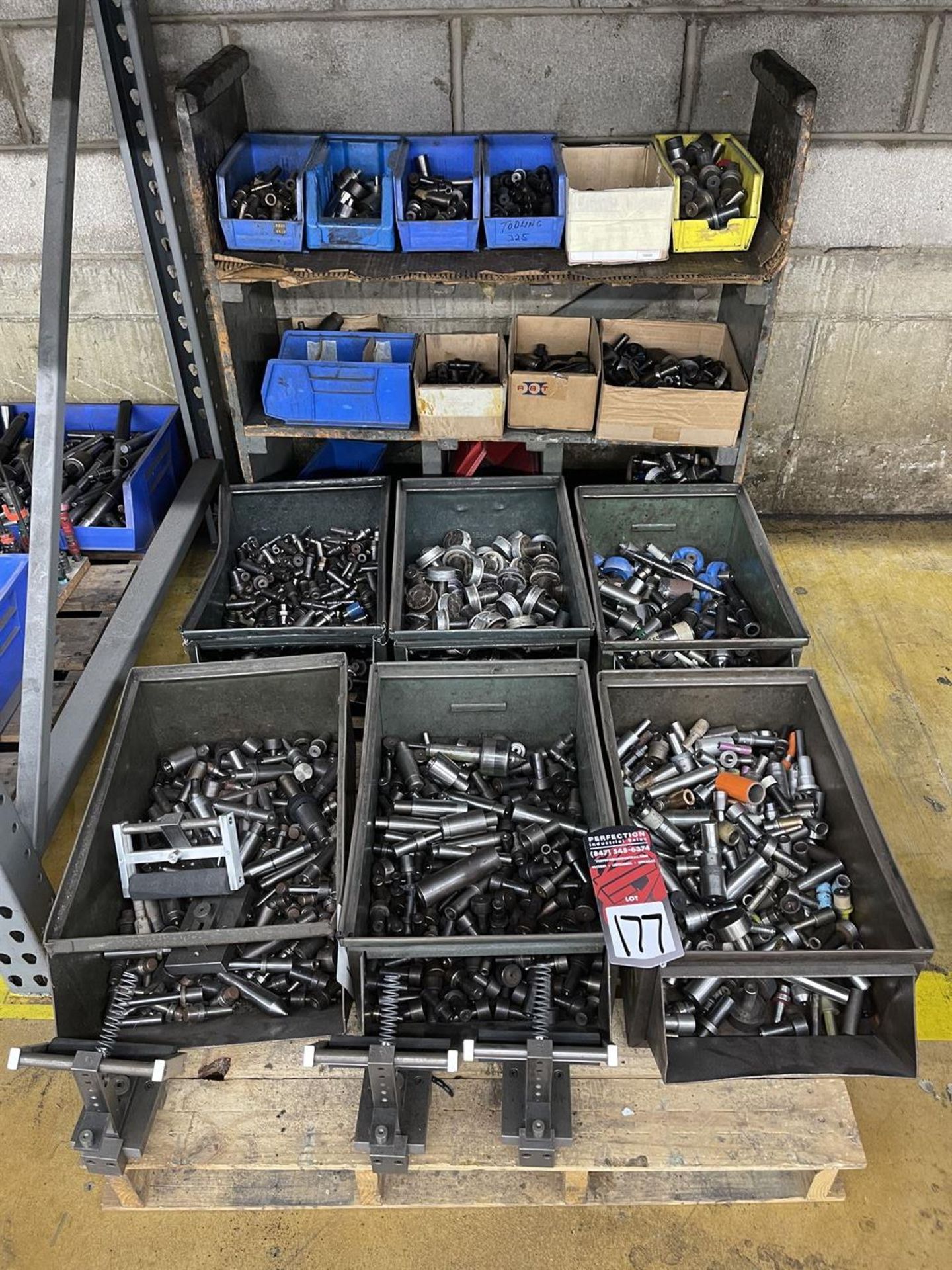 Lot of Assorted Roll Grinder Tooling