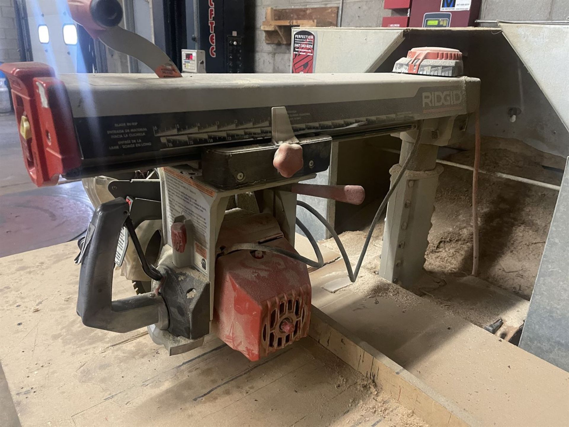 RIDGID RS1000 Radial Arm Saw, s/n 00110P0202 - Image 3 of 4