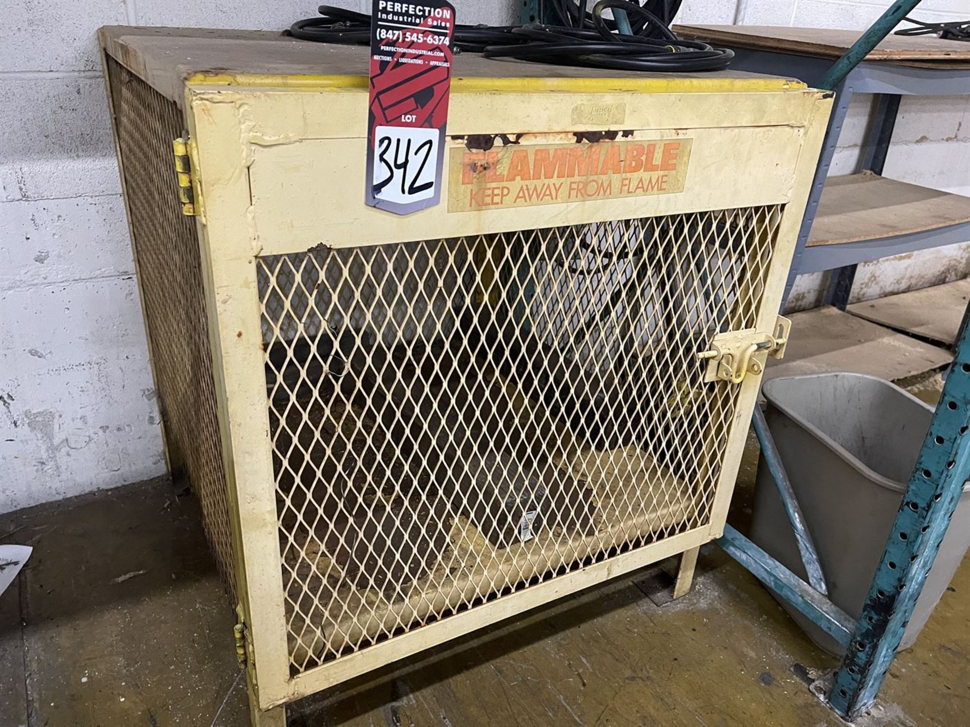 Propane Storage Cage