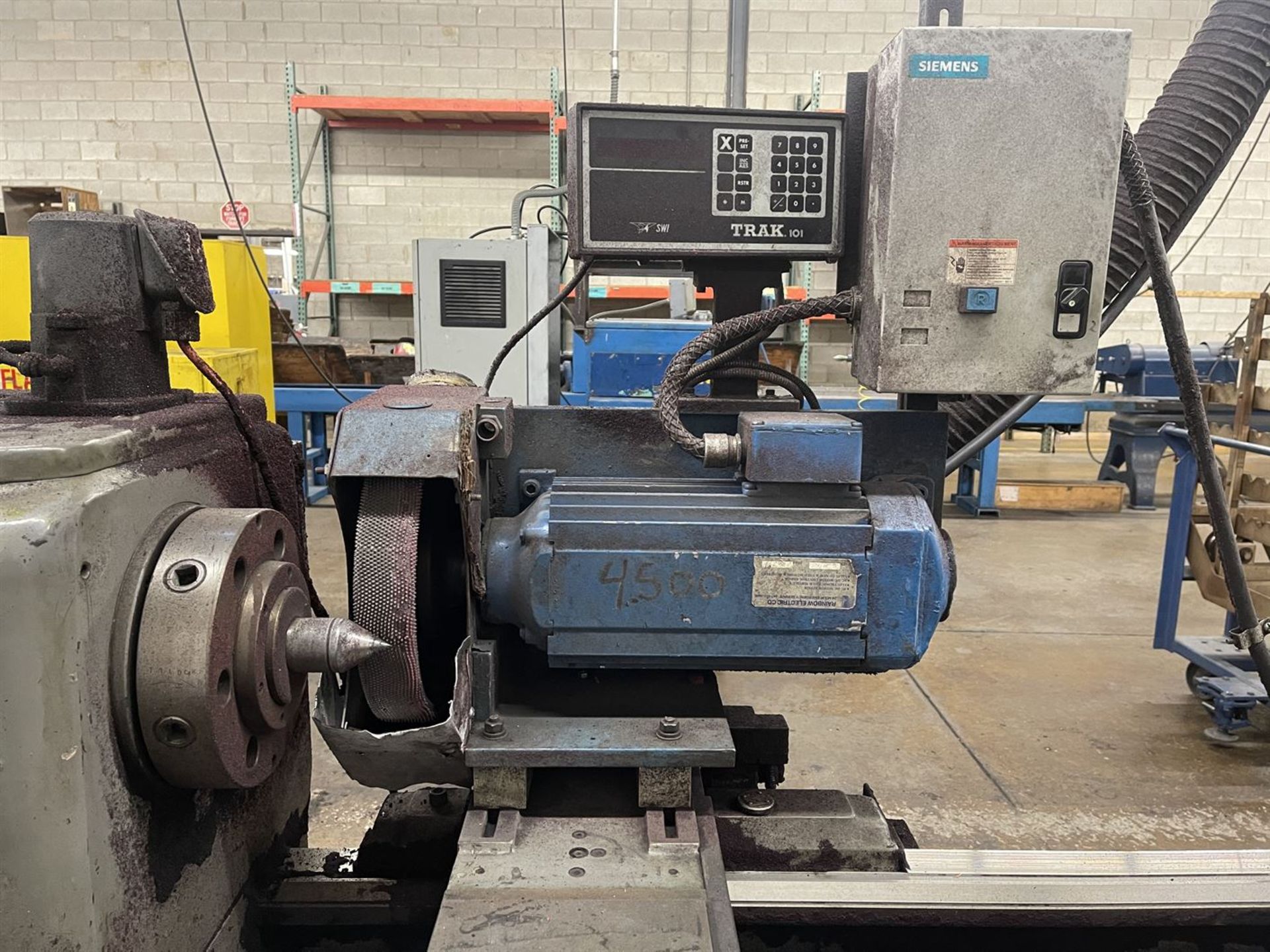 MORANDO PA30 Roll Grinder/Lathe, s/n 055658606, 24" Swing, 120" Between Centers, 20-2000 RPM, - Image 5 of 7