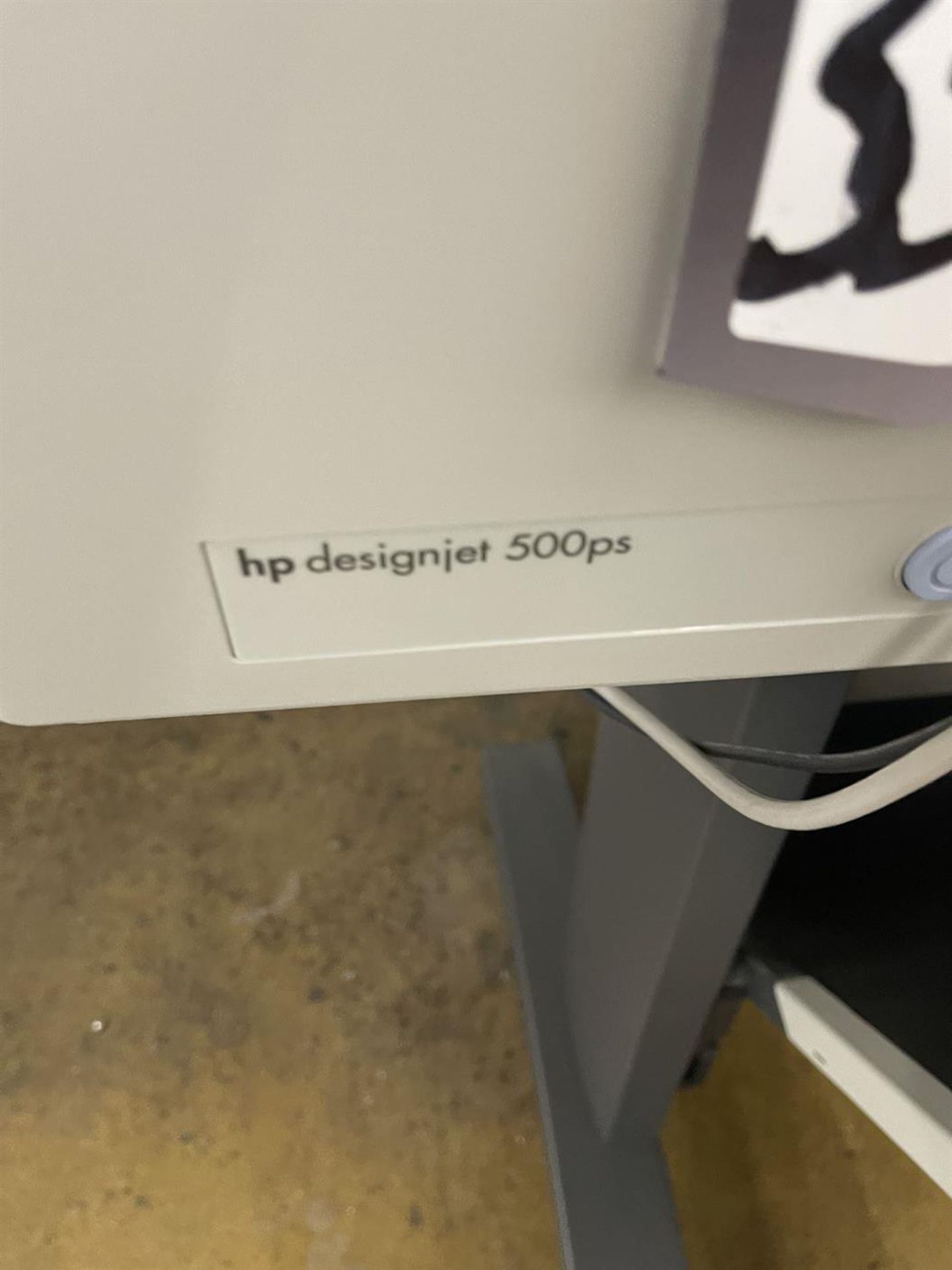 HP DesignJet 500ps Large Format Printer, s/n SG3CF66108B - Image 2 of 3