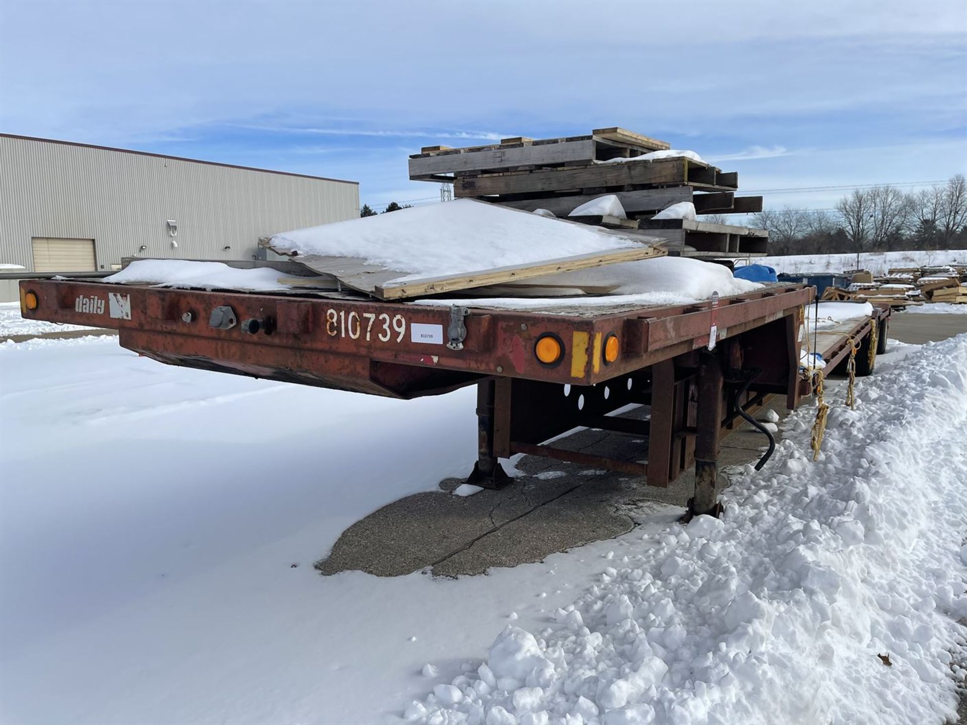 TALBERT Drop Deck Yard Trailer (No Title) - Image 2 of 6