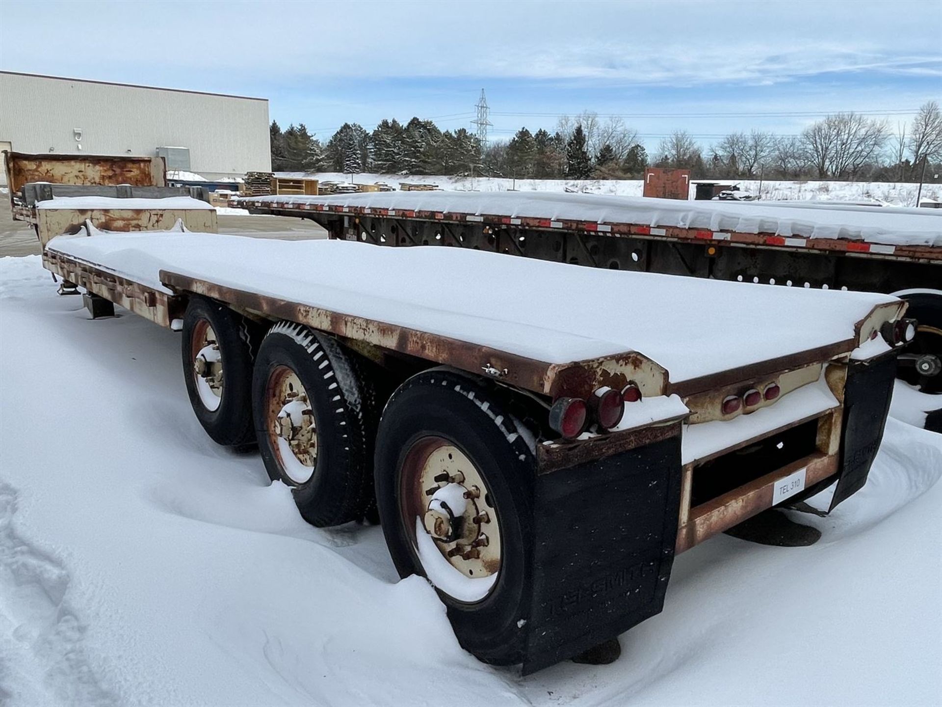 Unknown Make Drop Deck Yard Trailer, (No Title) - Image 3 of 3