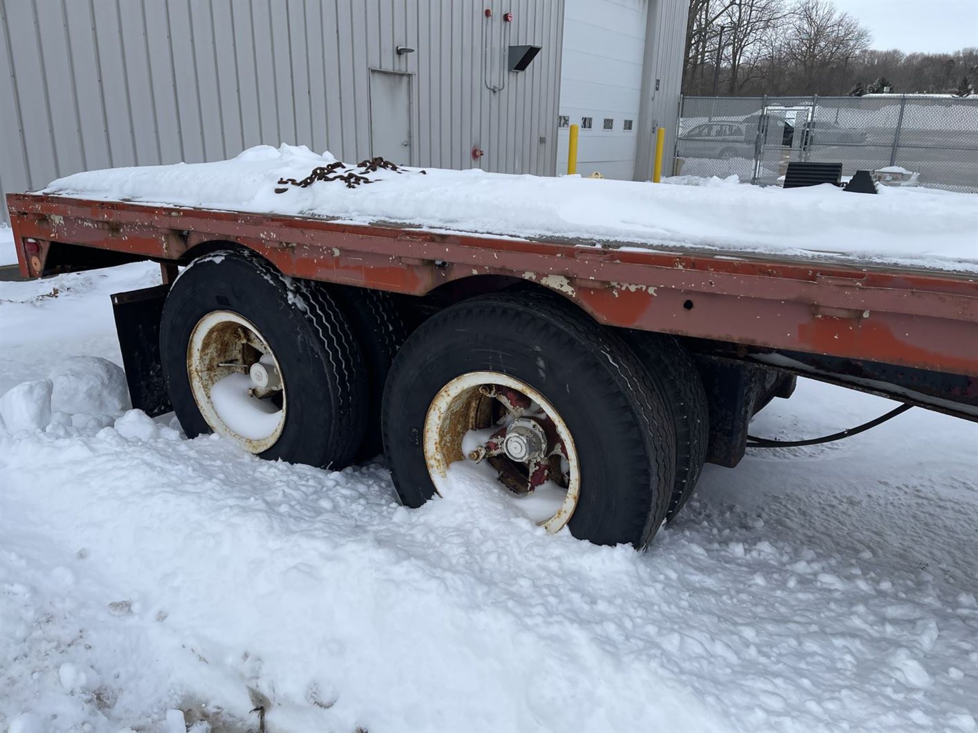 TRANSCRAFT TC-42-6 Flatbed Trailer, (No Title) - Image 6 of 8