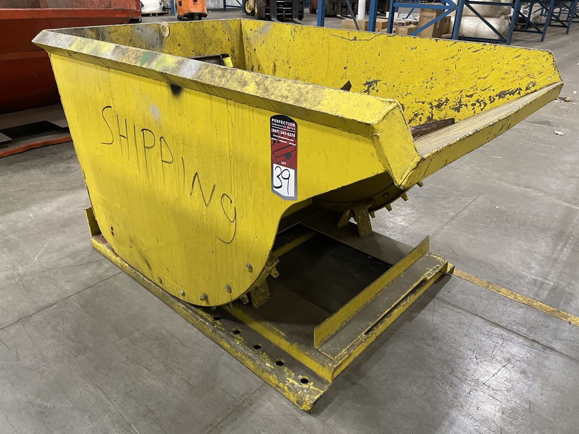 Approx. 1 Cu. Yd Self Dumping Hopper