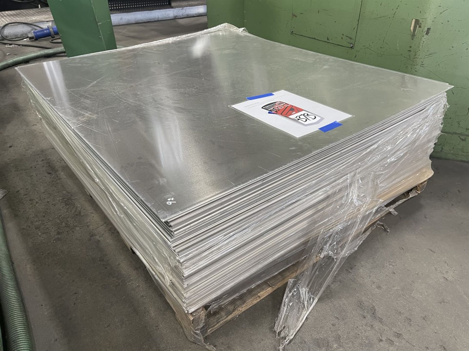 Lot of .125 Aluminum 6061-T6 48" x 41" Sheets - Image 2 of 3