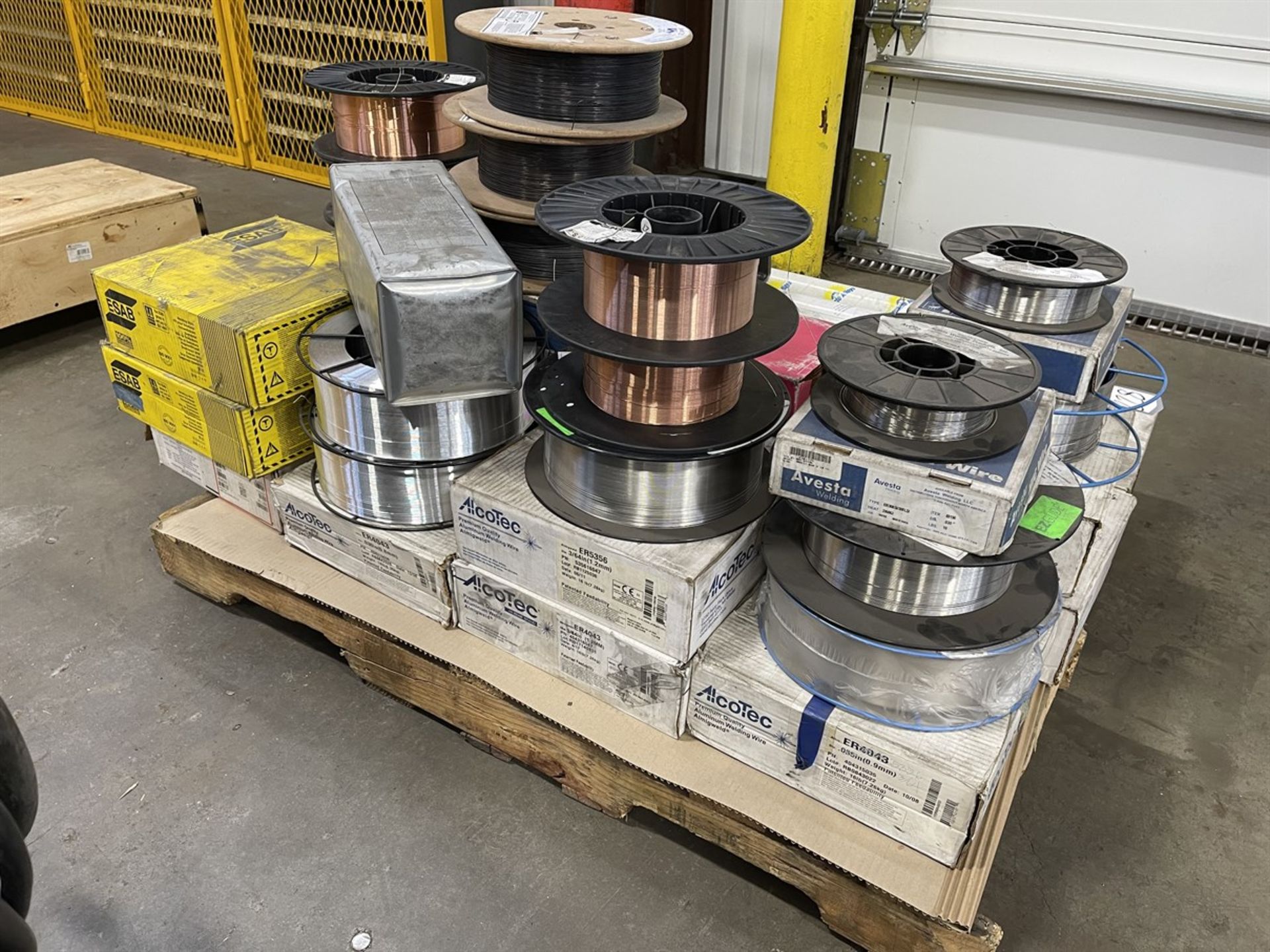 Lot of Assorted Welding Wire Spools and TIG Welding Rod Including AlcoTec ER5356, ER4043, Arcos - Image 8 of 8
