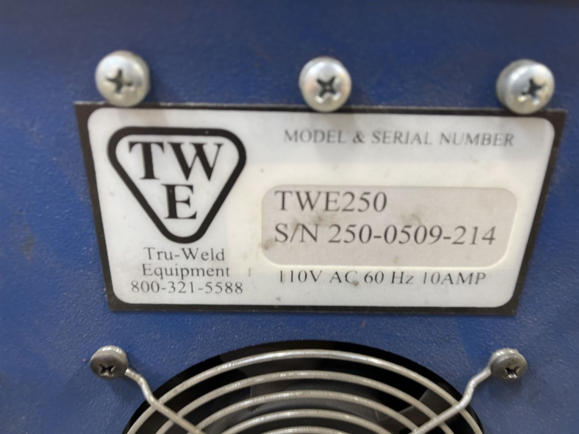 TRU-WELD TWE250 Stud Welder, s/n 250-0509-214 - Image 4 of 4