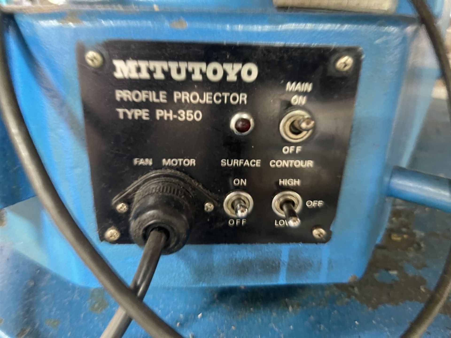 MITUTTOYO PH-350 Profile Projector, s/n 10366 - Image 4 of 6