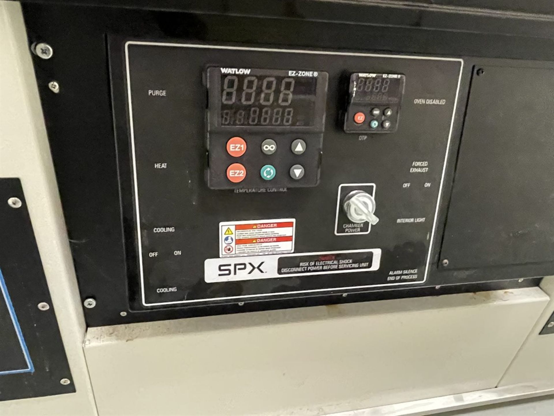 SPX Blue M DC-336-F-PM Electric Oven, s/n 95160, 24.5" x 18.5" x 37" High Capacity, 662 Deg F Max - Image 3 of 5