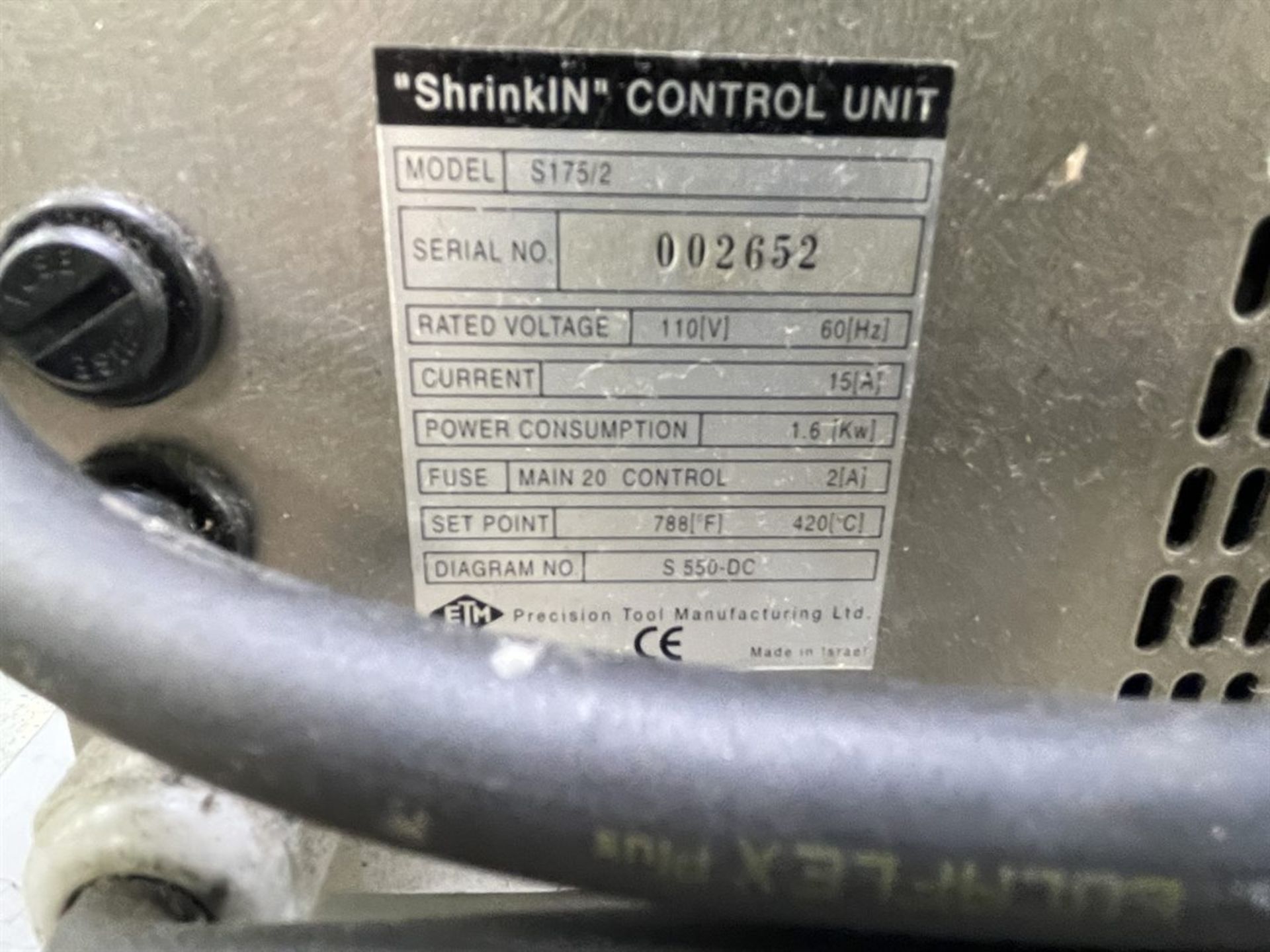 SHRINK IN S/75/2 Control Unit - Image 4 of 4