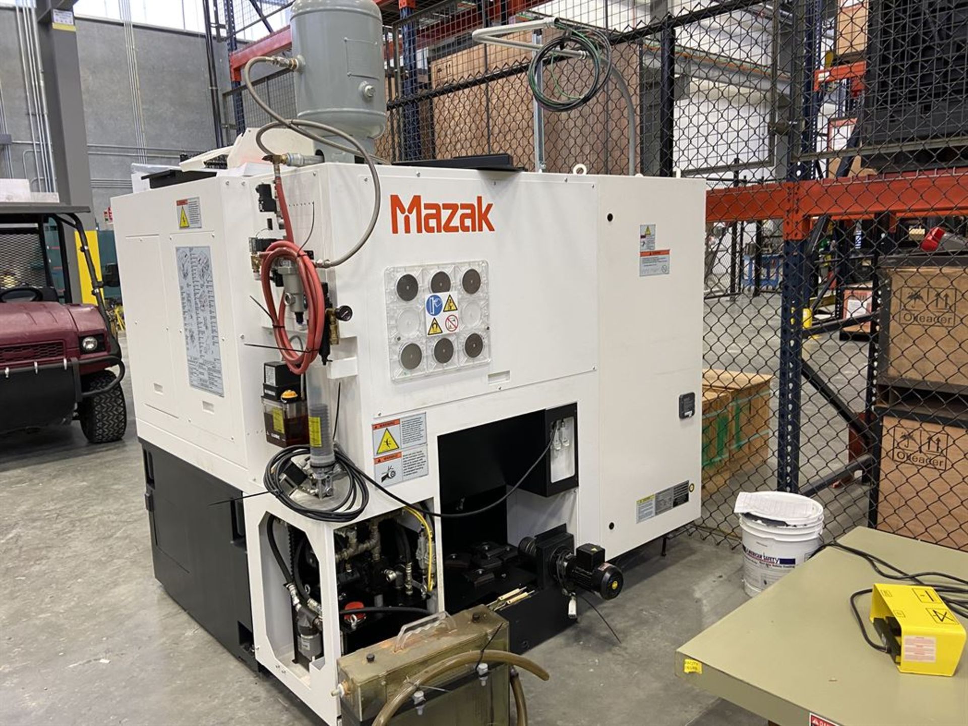 2014 Mazak Quick Turn Smart 100S CNC Lathe, s/n 256994, Mazatrol Smart CNC, 6” 3-Jaw Chuck, 12 - Image 8 of 8